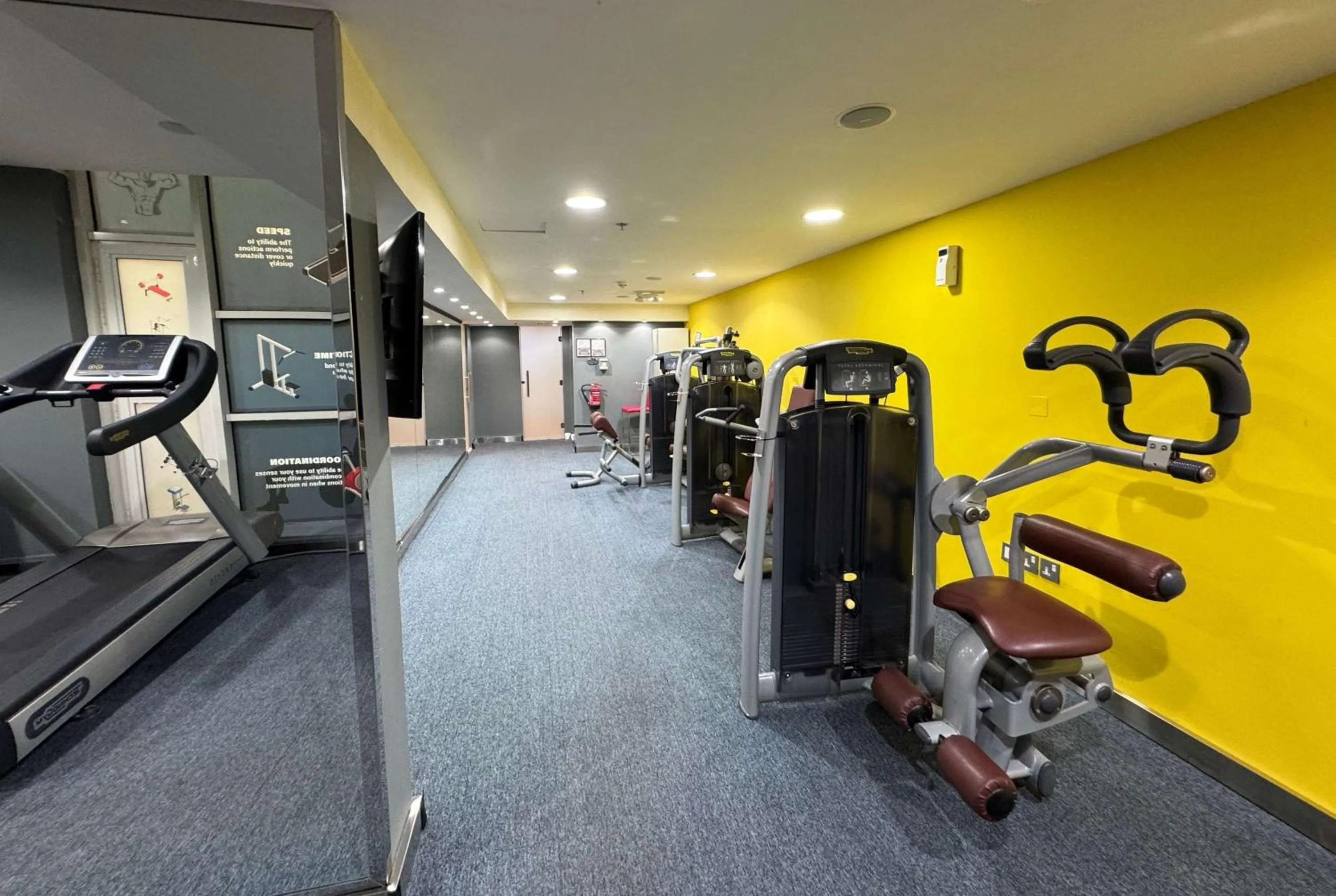 Fitness centre/facilities in Ramada Encore Doha by Wyndham