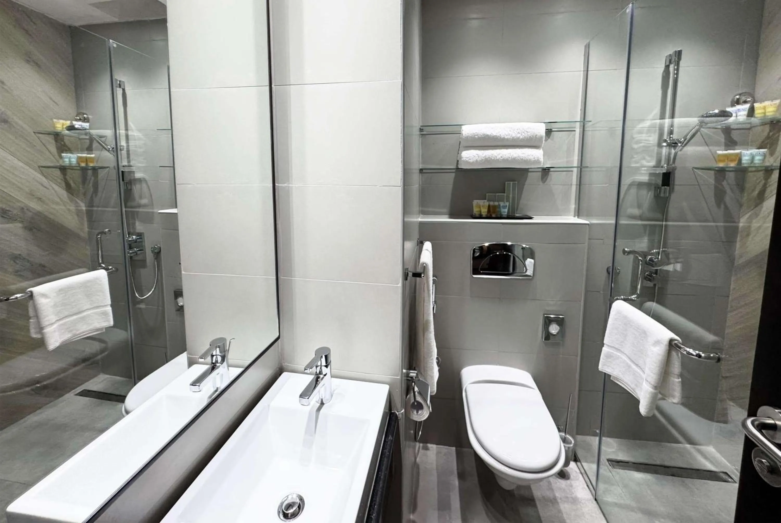 Bathroom in Ramada Encore Doha by Wyndham