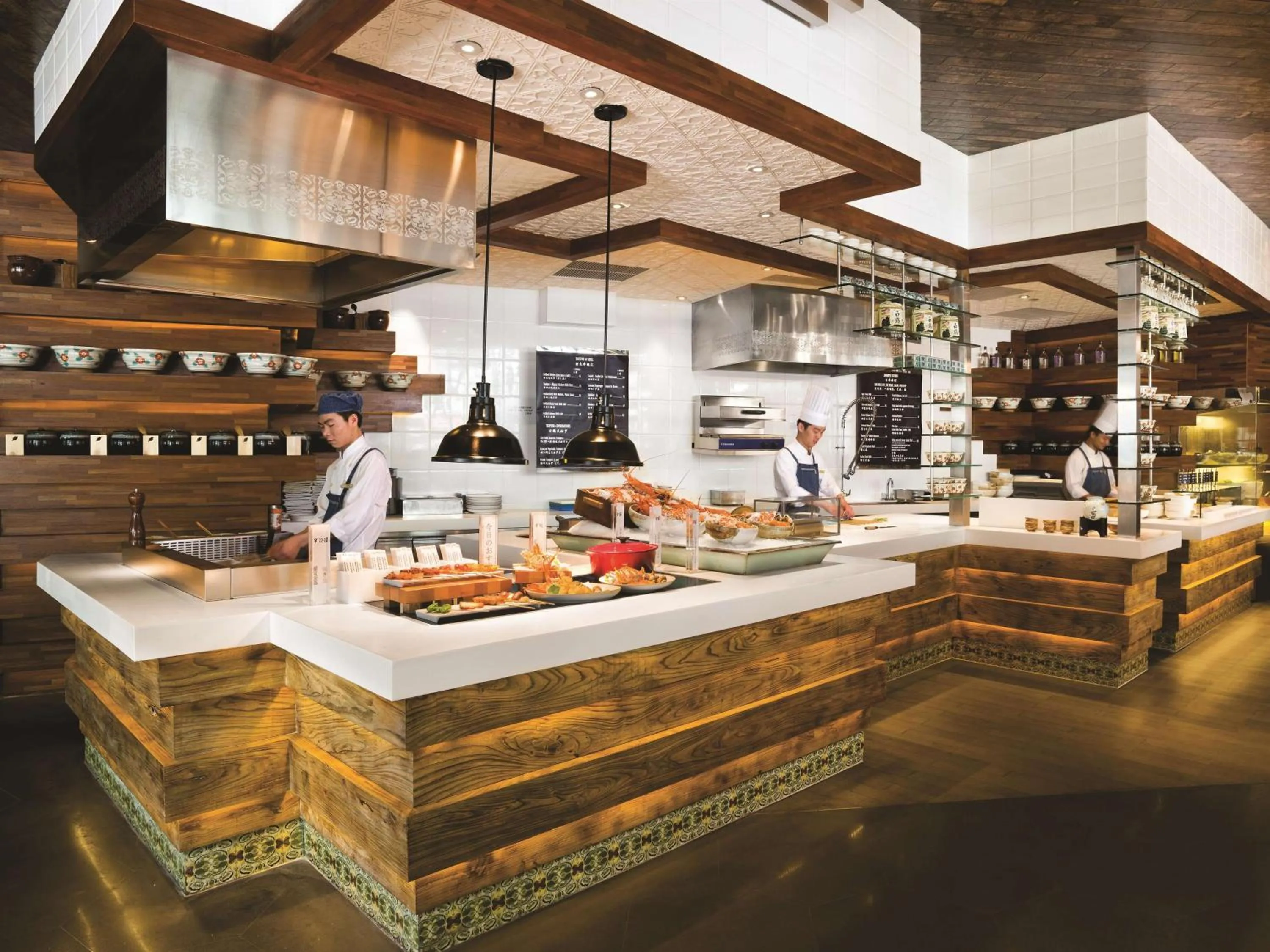 Restaurant/places to eat in Kerry Hotel Pudong, Shanghai - Indoor Connecting to Shanghai New International Expo Centre