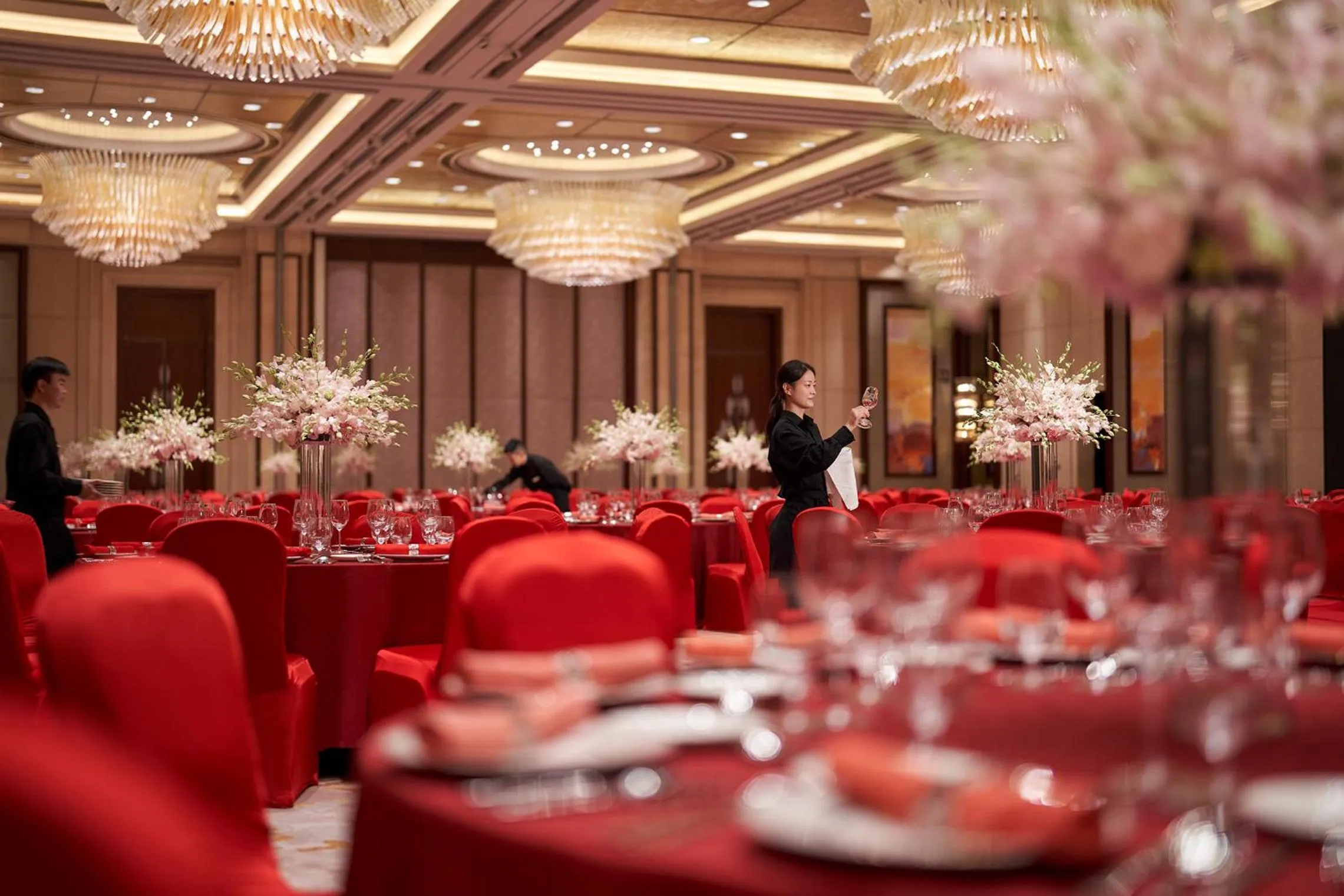 Banquet/Function facilities in Kerry Hotel Pudong, Shanghai - Indoor Connecting to Shanghai New International Expo Centre