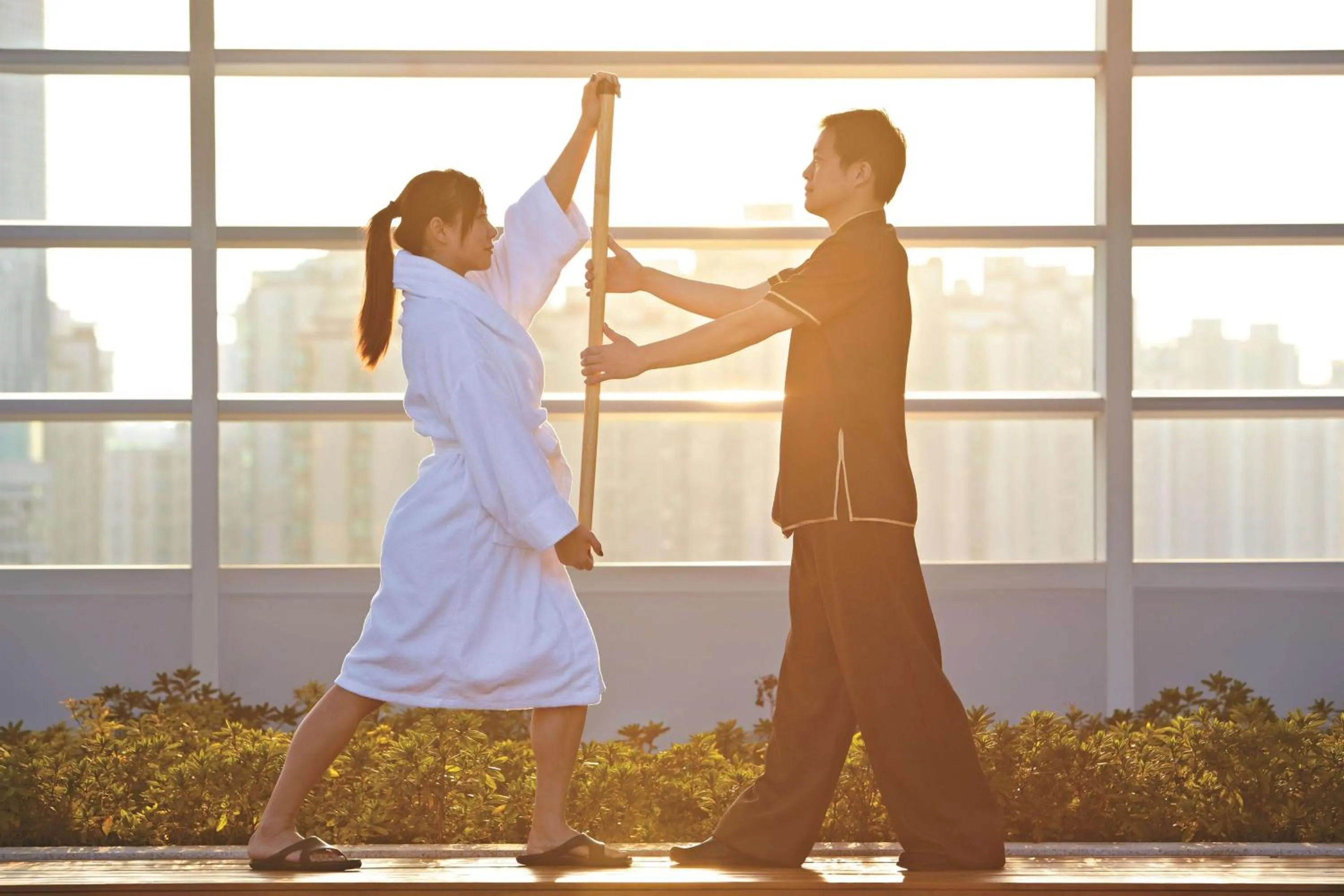 Spa and wellness centre/facilities in Kerry Hotel Pudong, Shanghai - Indoor Connecting to Shanghai New International Expo Centre