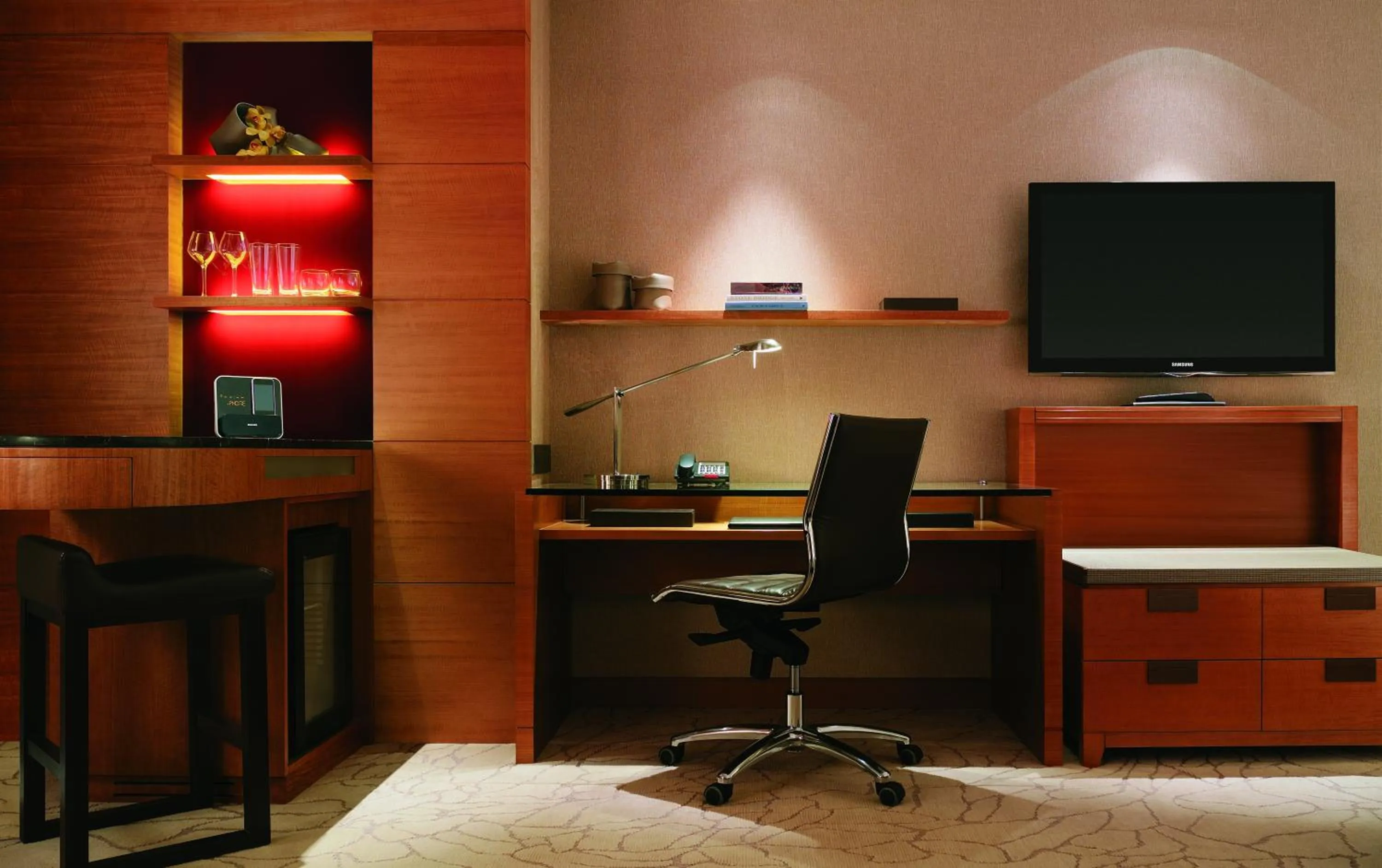 Decorative detail in Kerry Hotel Pudong, Shanghai - Indoor Connecting to Shanghai New International Expo Centre