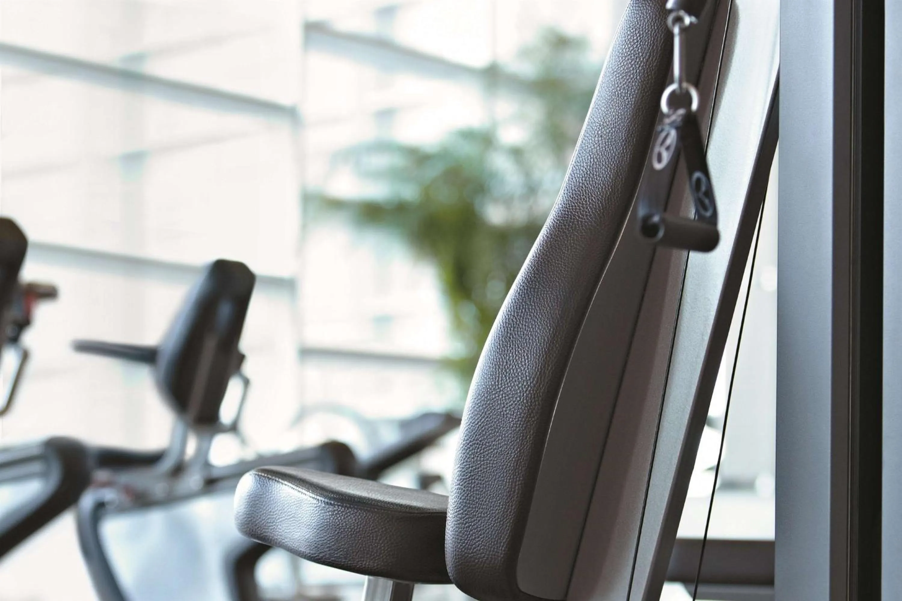 Fitness centre/facilities in Kerry Hotel Pudong, Shanghai - Indoor Connecting to Shanghai New International Expo Centre