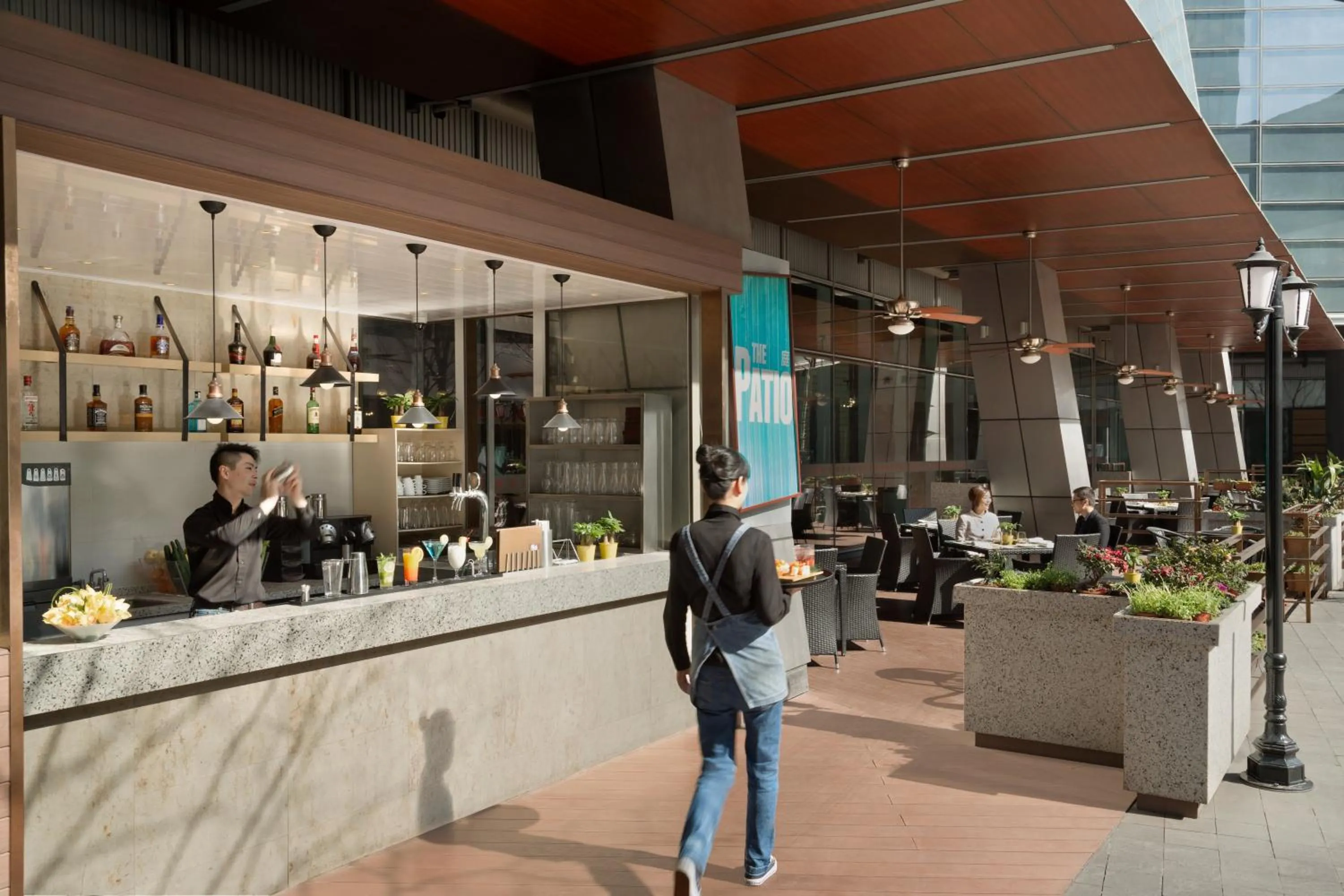 Restaurant/places to eat in Kerry Hotel Pudong, Shanghai - Indoor Connecting to Shanghai New International Expo Centre