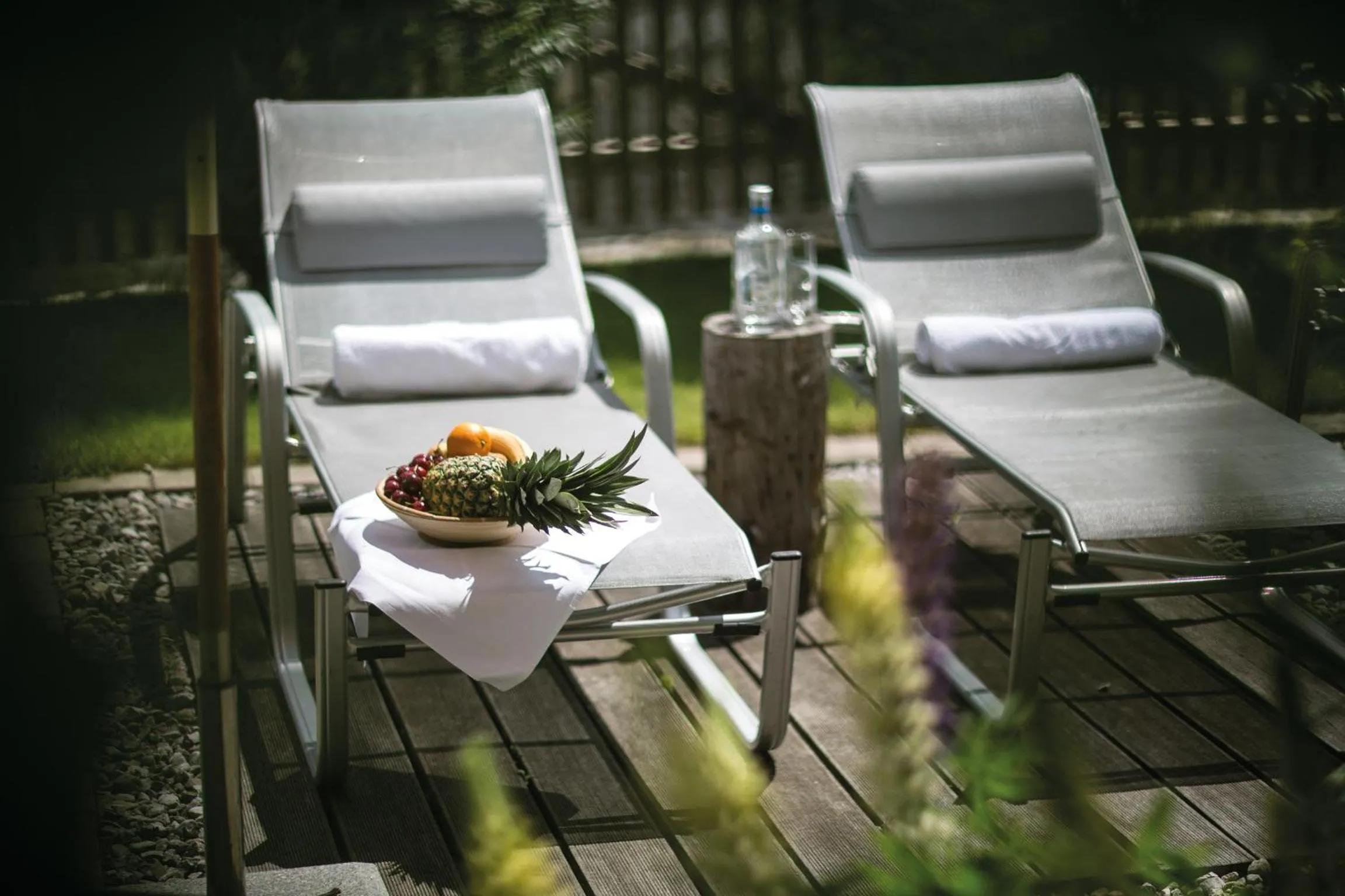 Garden in Hotel Gotthard