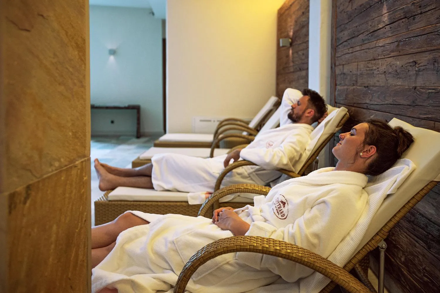 Spa and wellness centre/facilities in Hotel Gotthard
