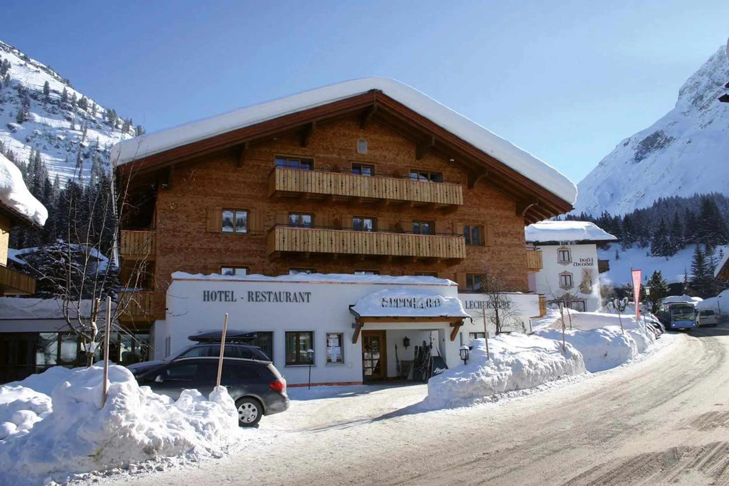 Property building in Hotel Gotthard