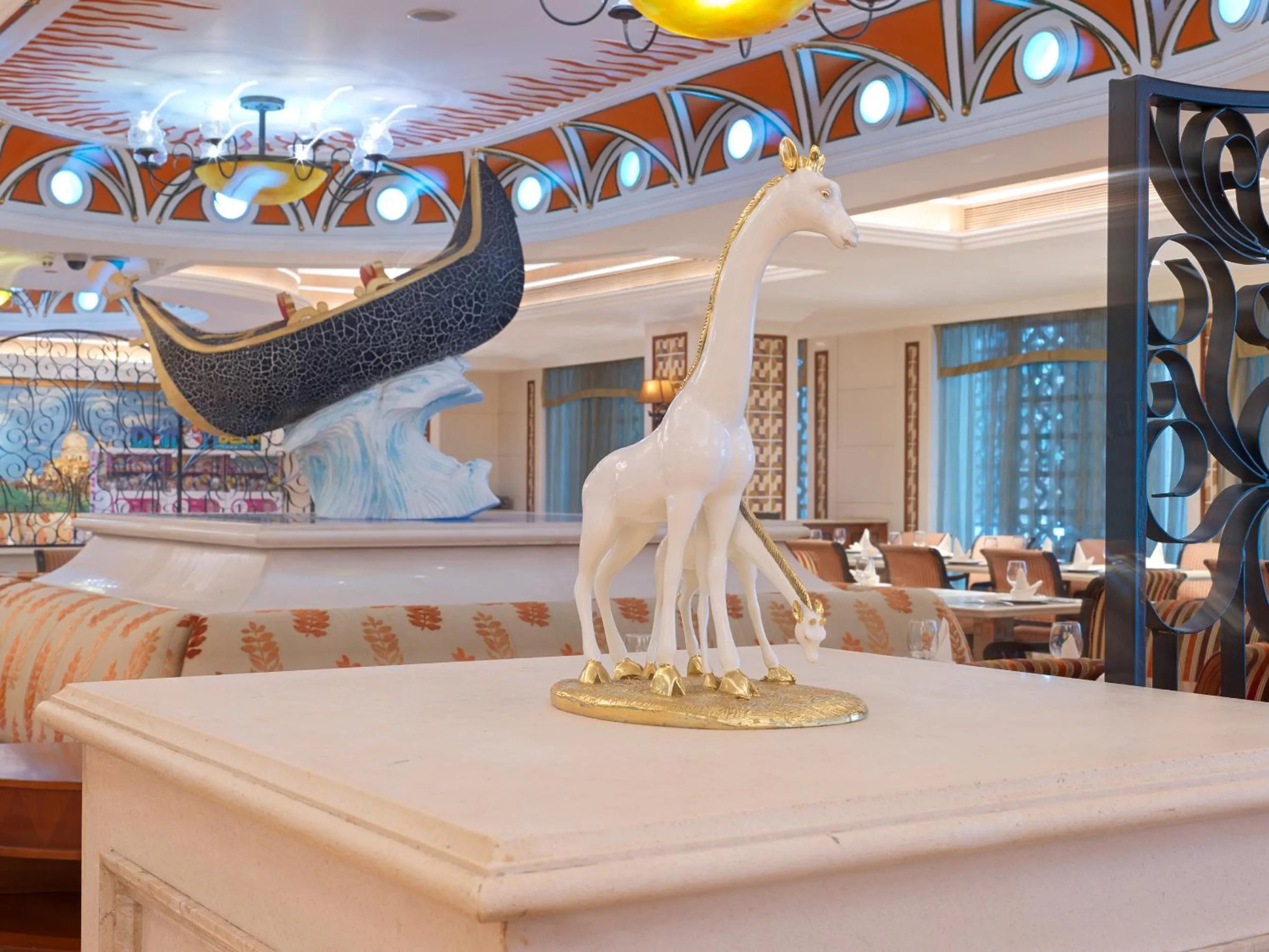 Decorative detail in Regal Palace Hotel