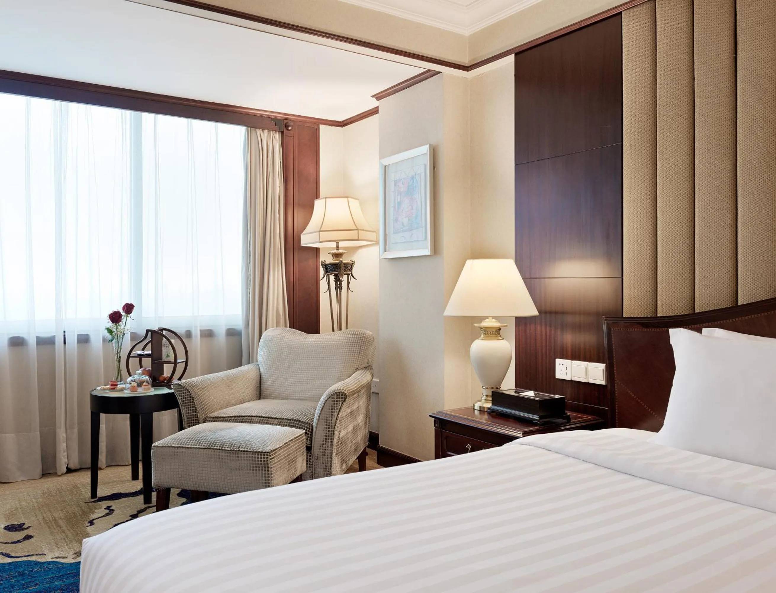 People, Bed in Regal Palace Hotel