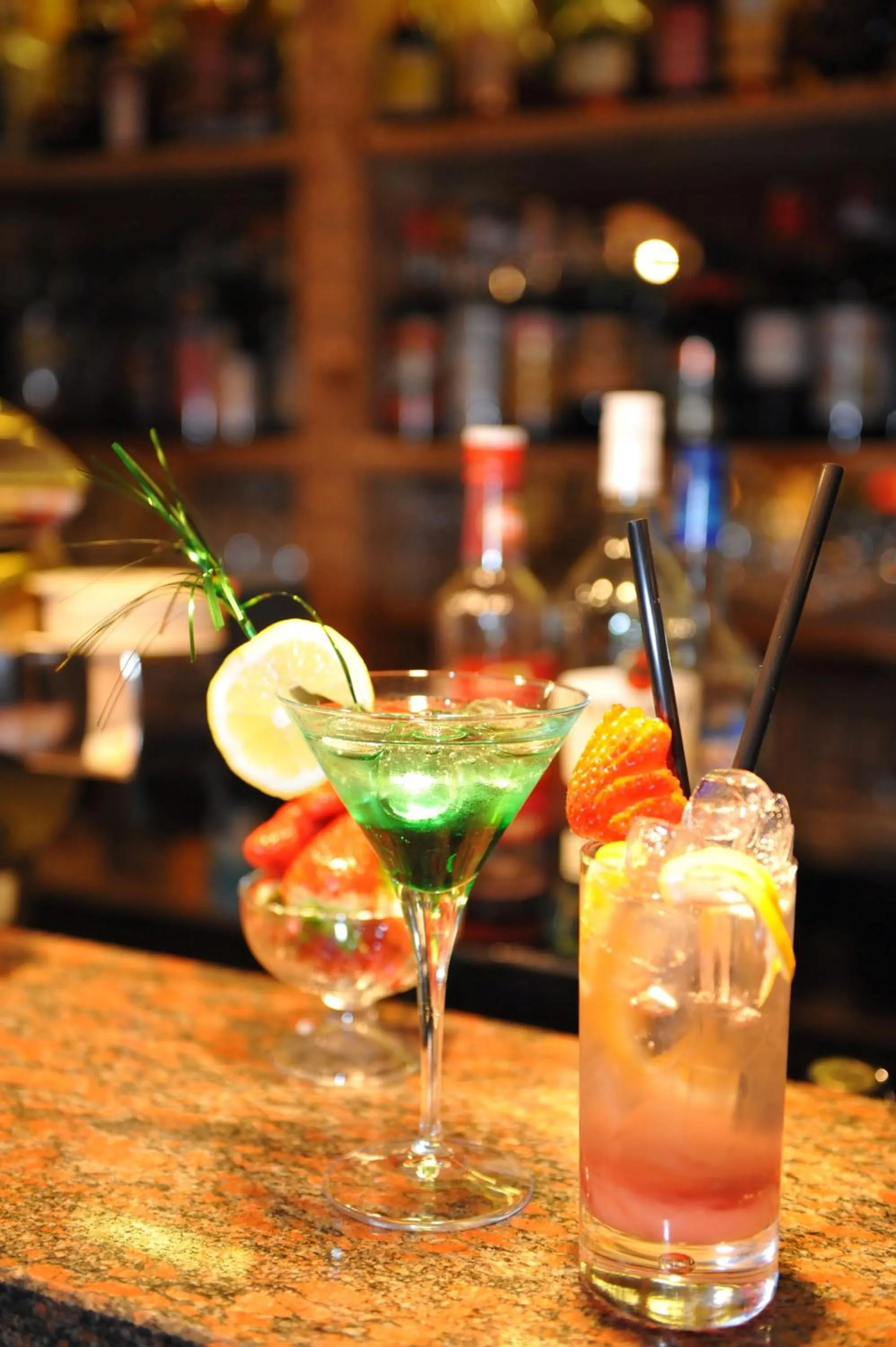 Lounge or bar in Hotel Alpina