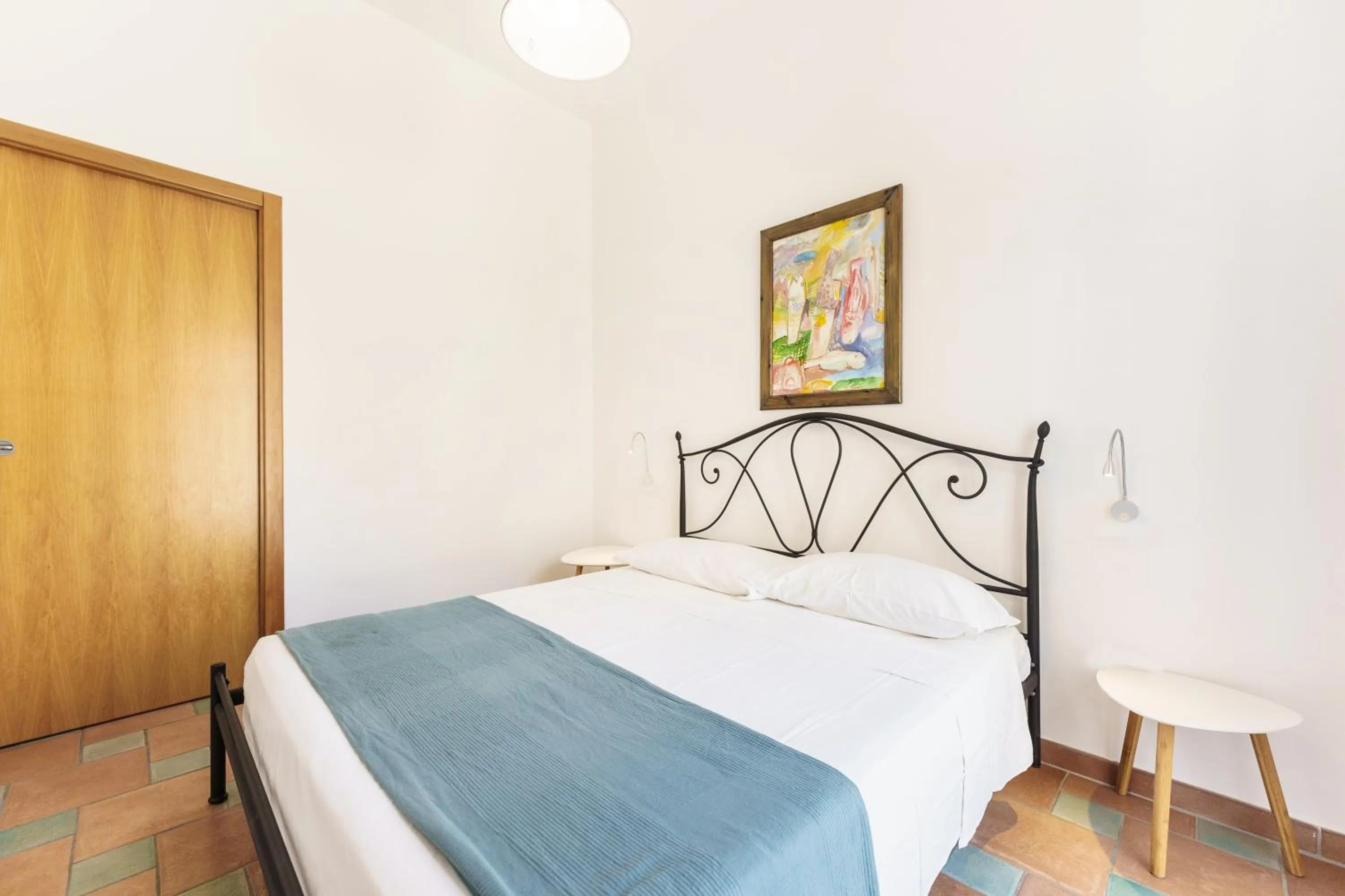 Bedroom, Bed in Le Grand Bleu - Gioia Apartments