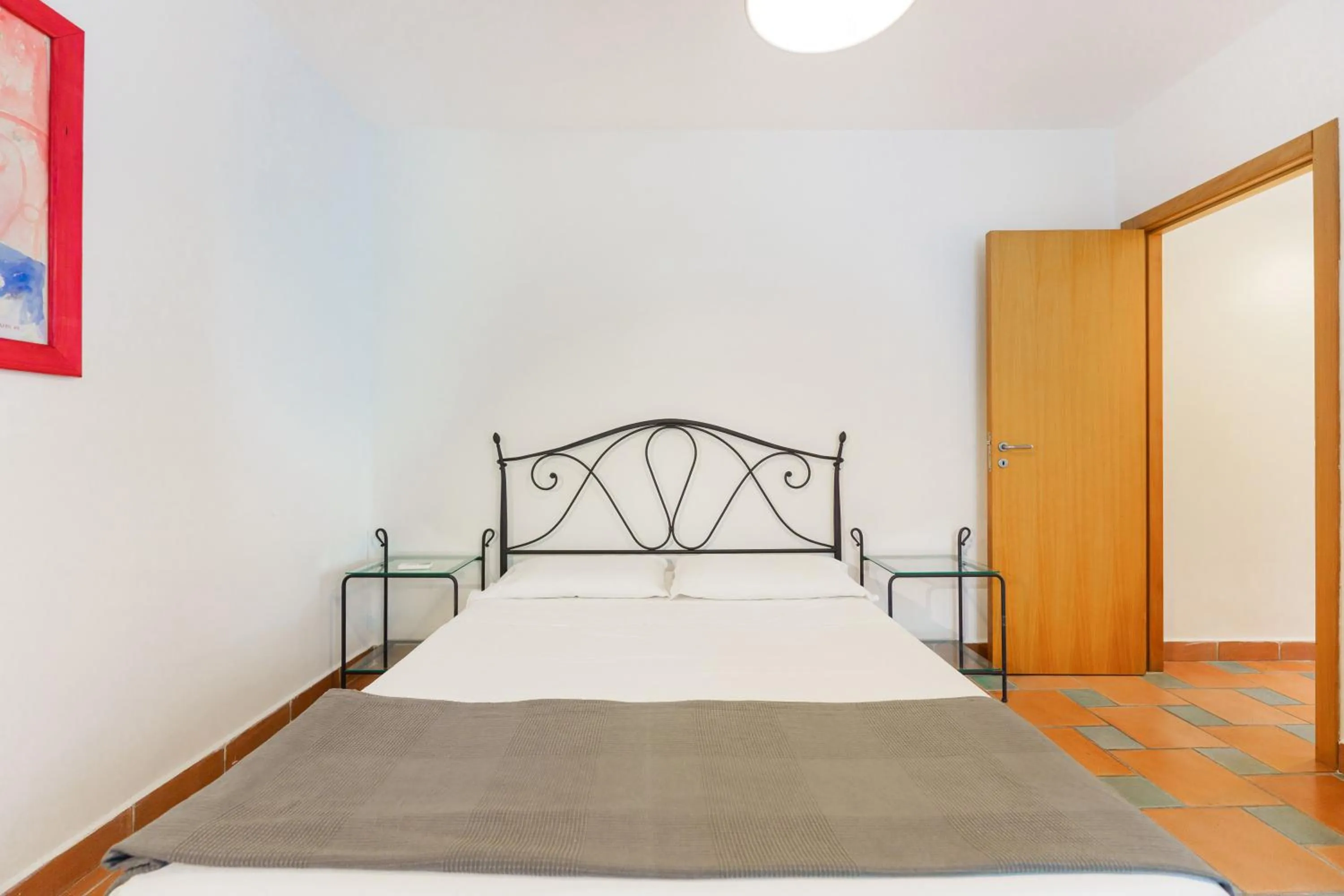 Bedroom, Bed in Le Grand Bleu - Gioia Apartments