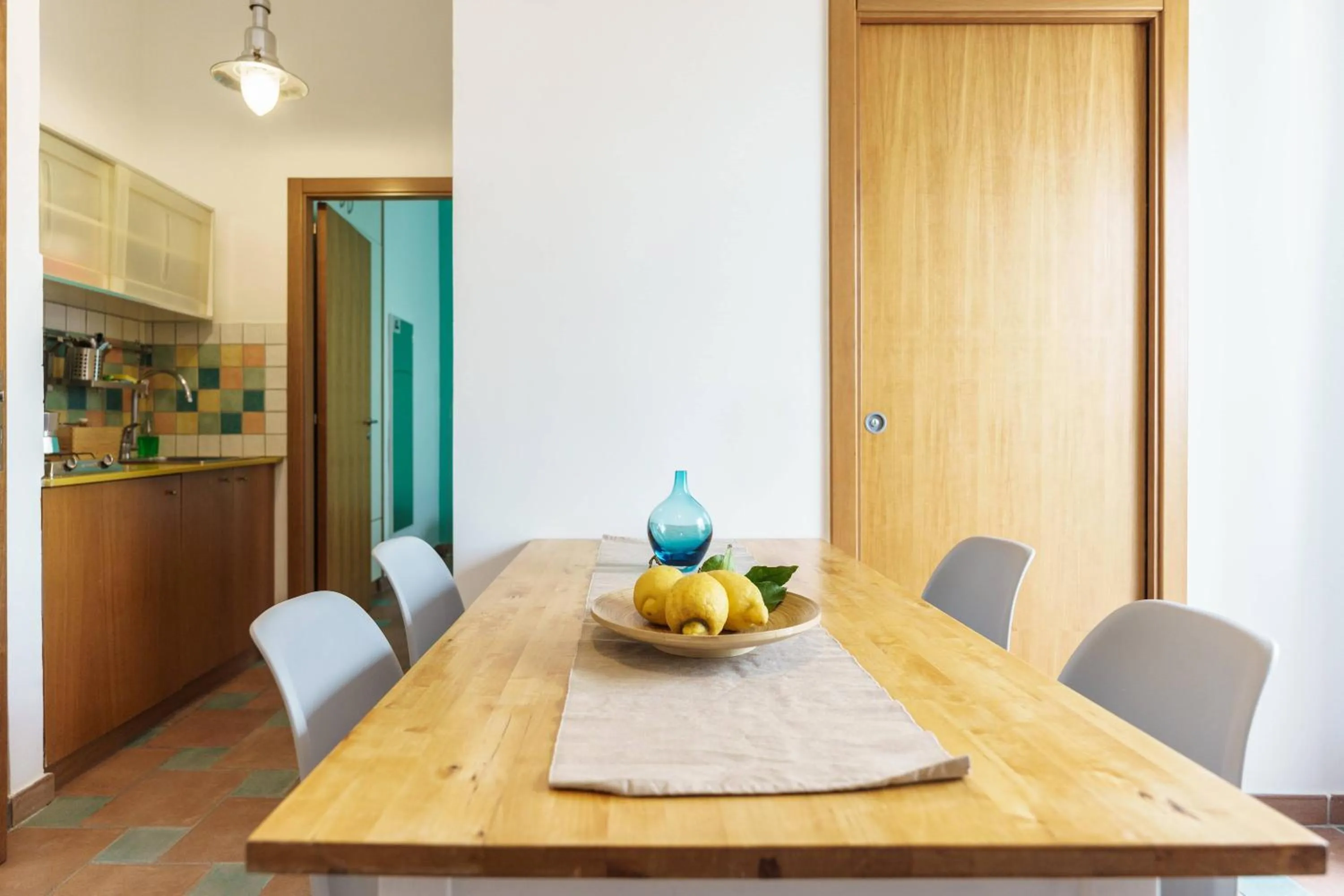 Kitchen or kitchenette in Le Grand Bleu - Gioia Apartments