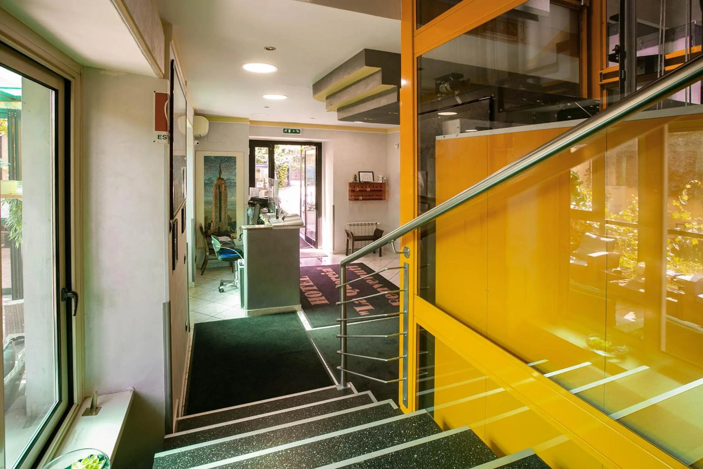 Lobby or reception in Hotel La Quercia