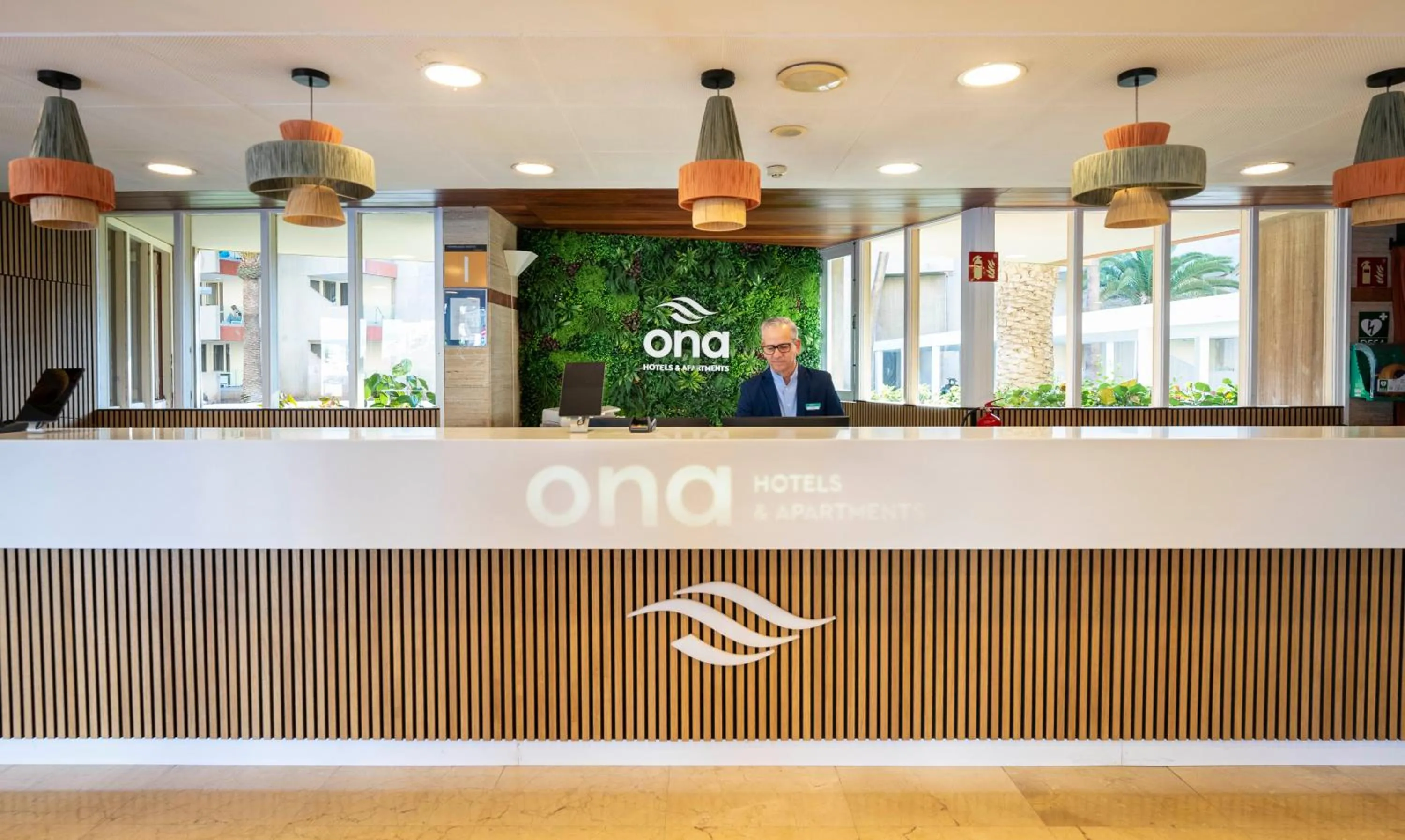 Lobby or reception in Ona Alborada