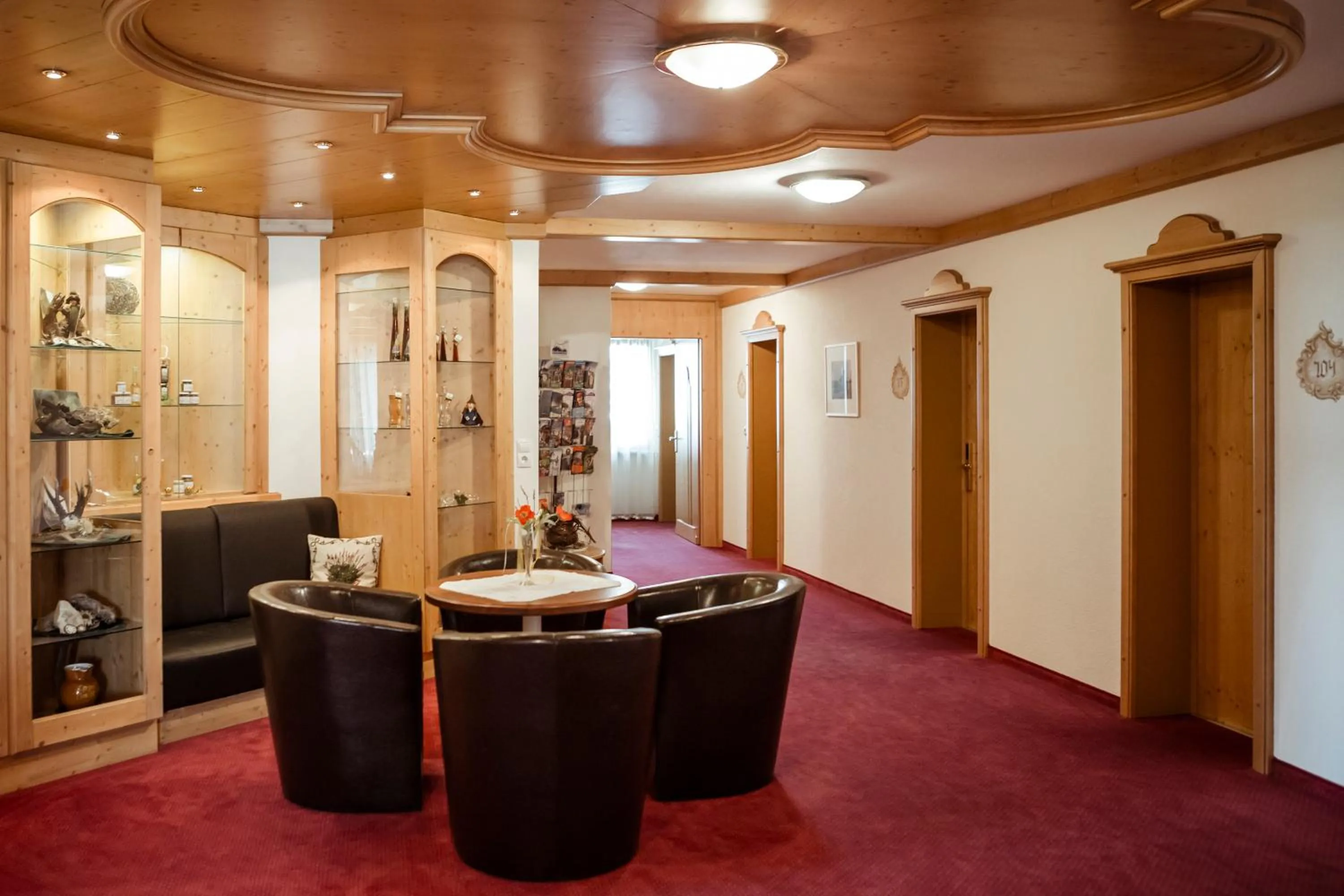 Lobby or reception in Die Linde