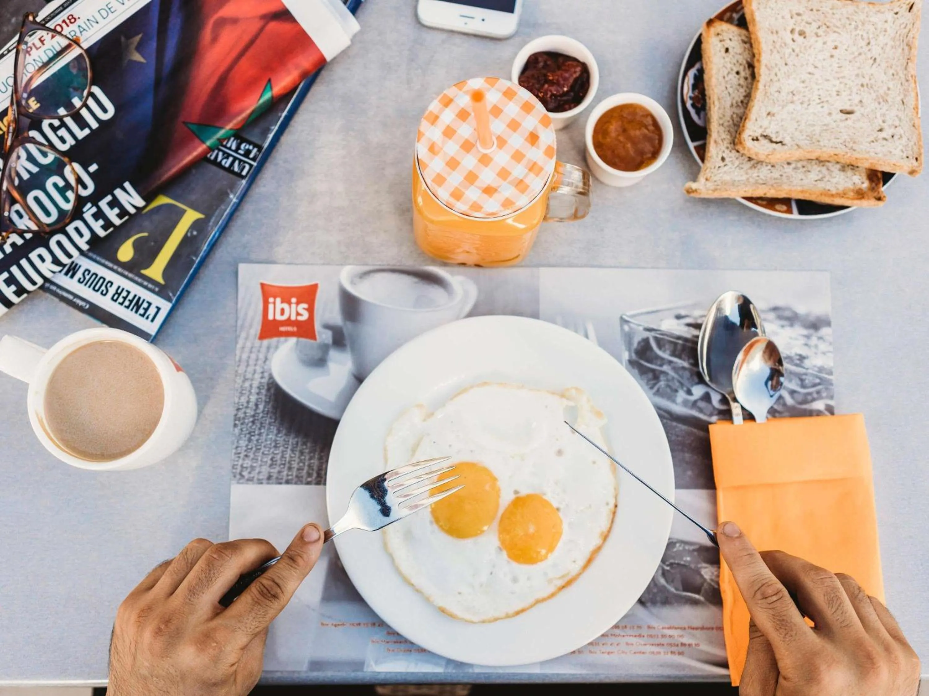 Restaurant/places to eat in Ibis Tanger City Center