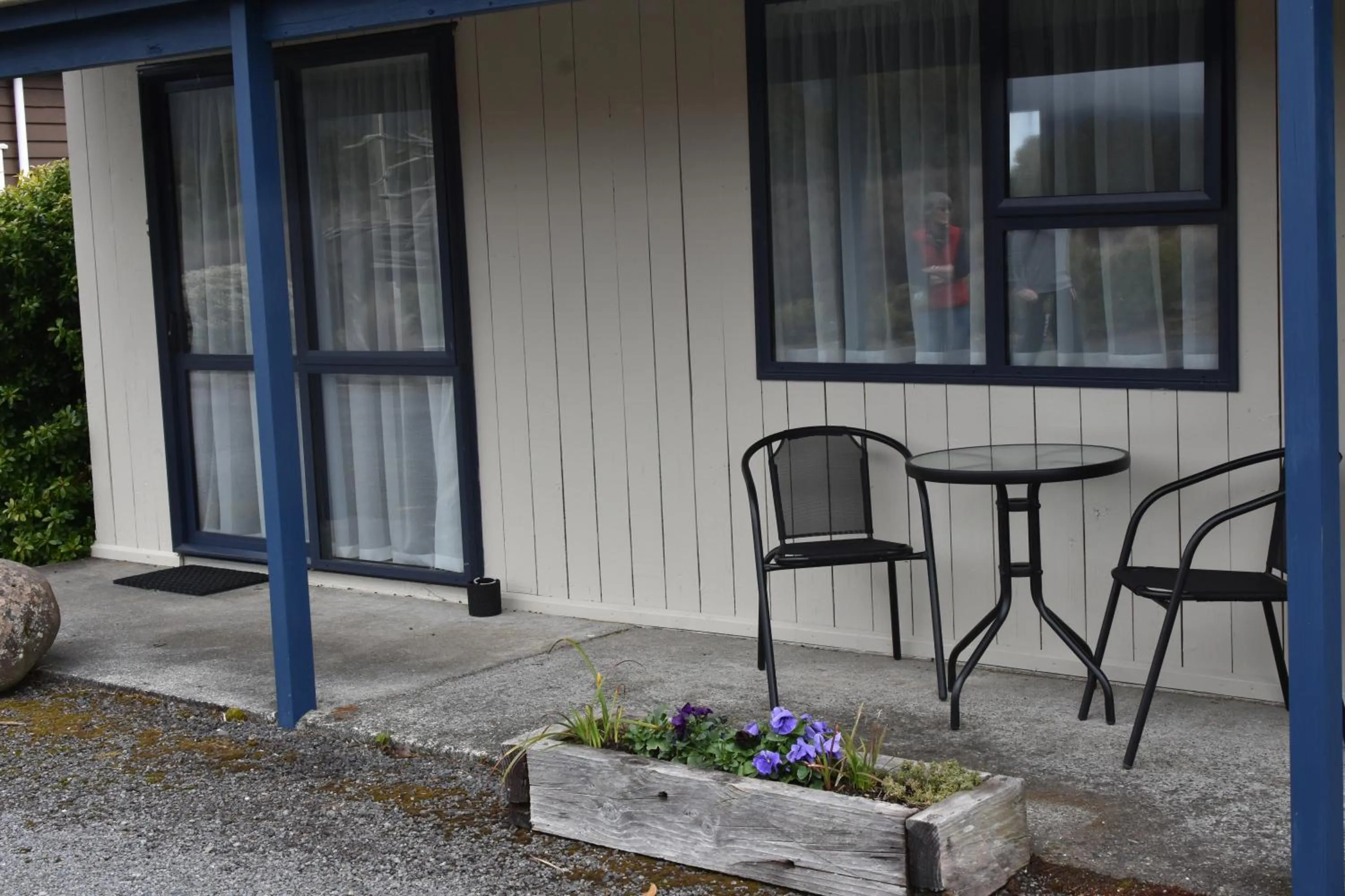 Patio in Mountain Heights Lodge