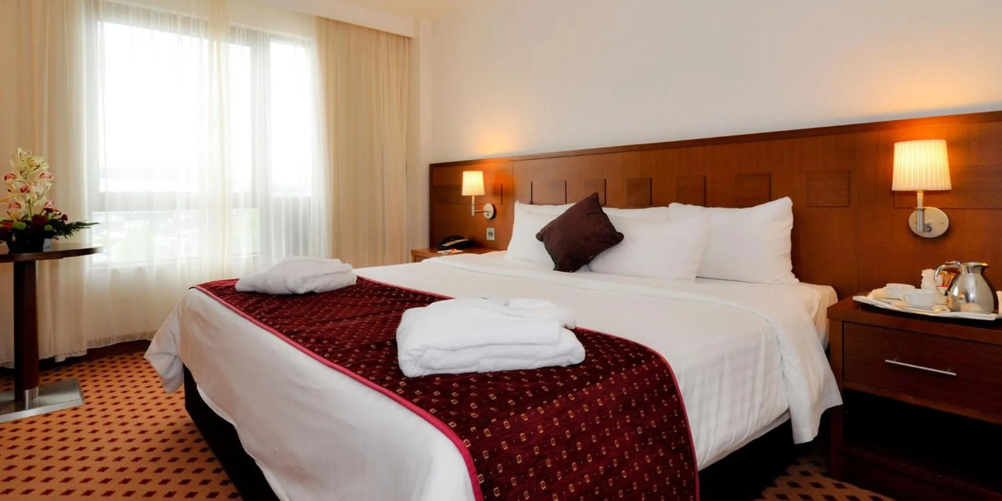 Bed in Hotel Vikrant