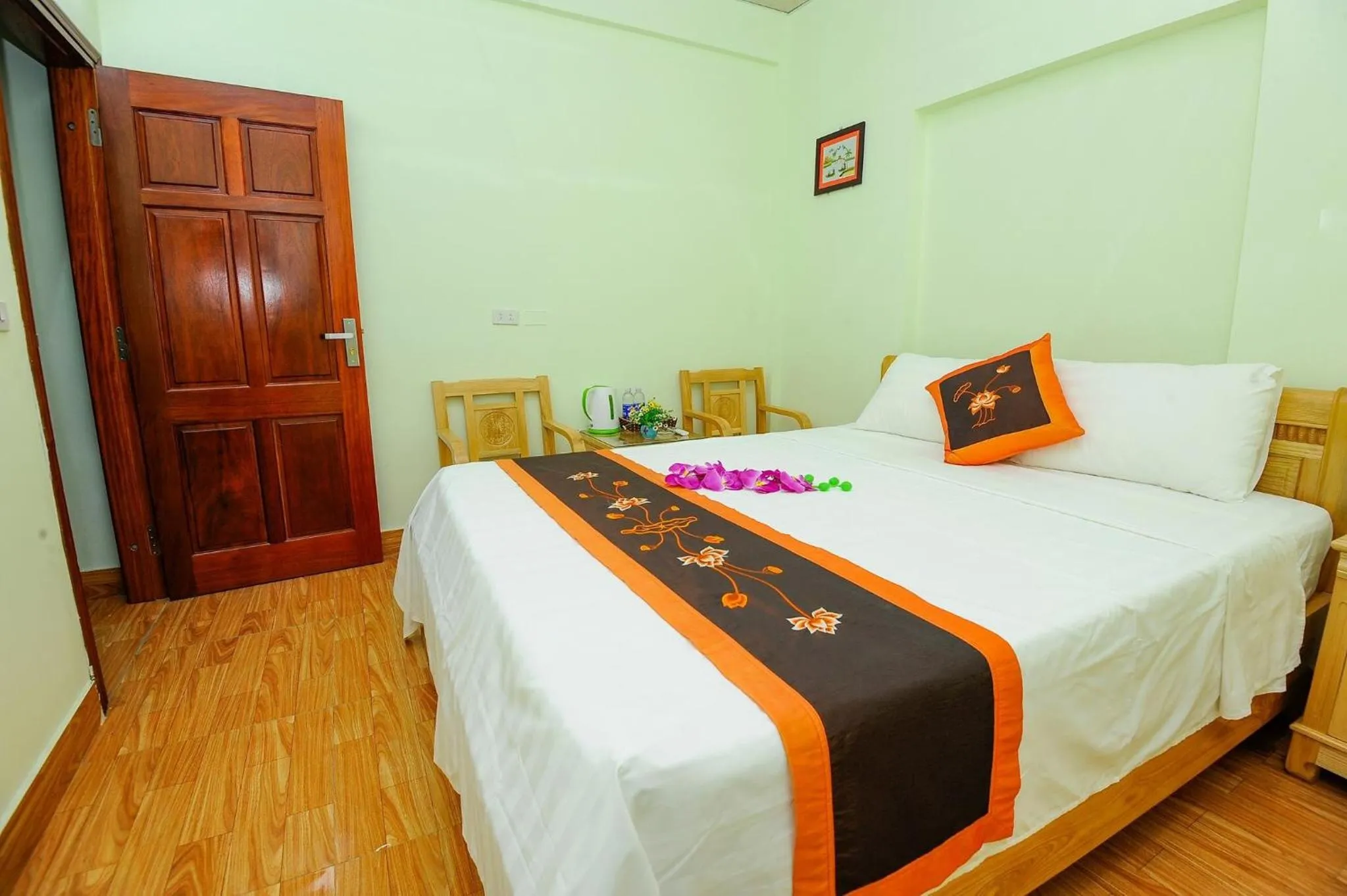 Bed in Tam Coc Tuan Minh Homestay