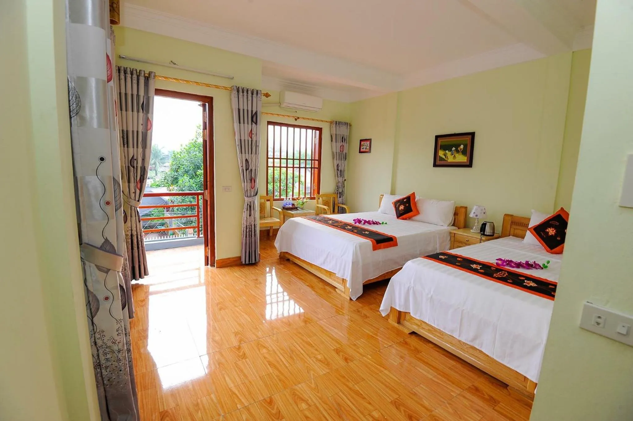 Bed in Tam Coc Tuan Minh Homestay