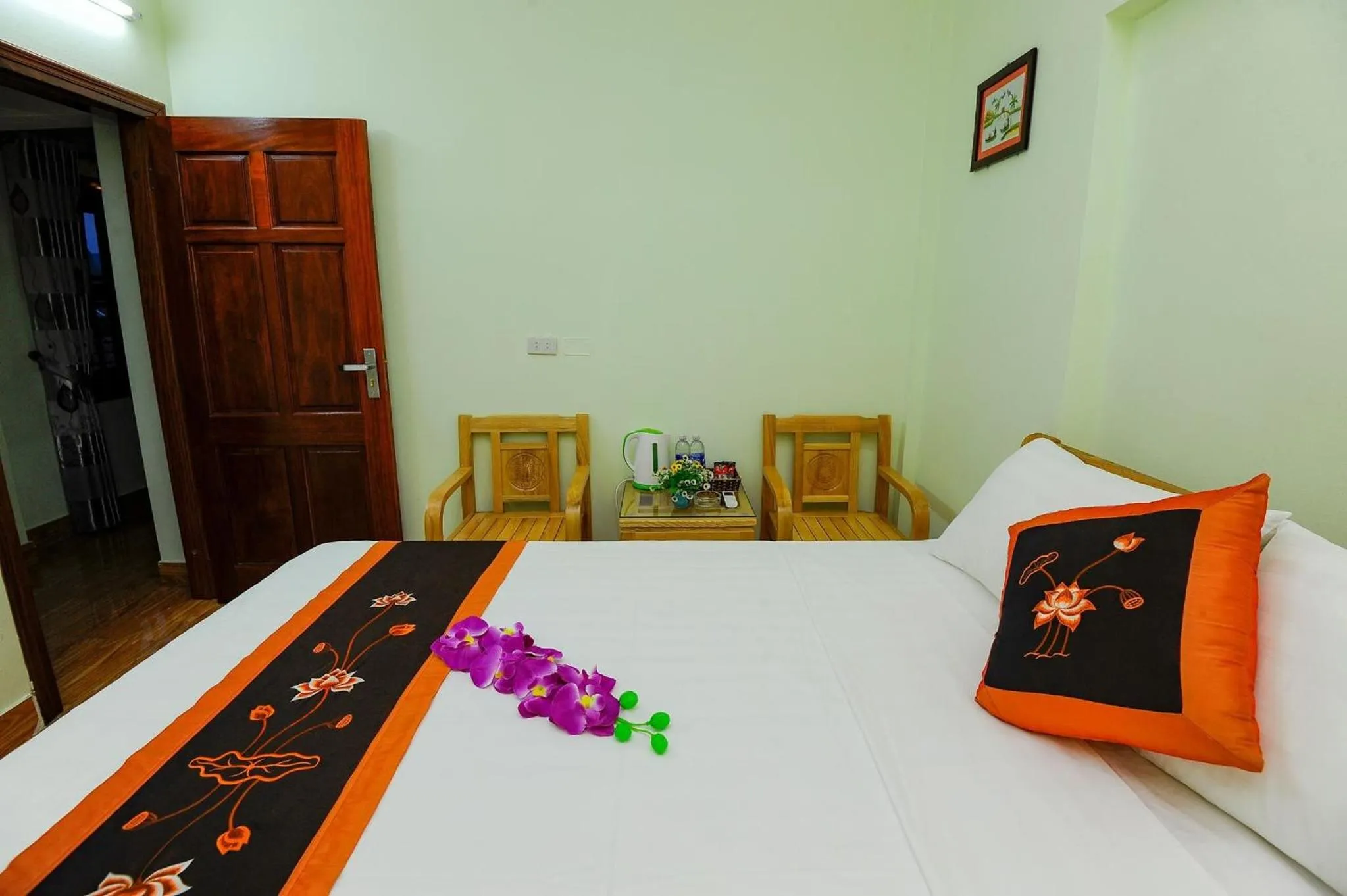 Bed in Tam Coc Tuan Minh Homestay