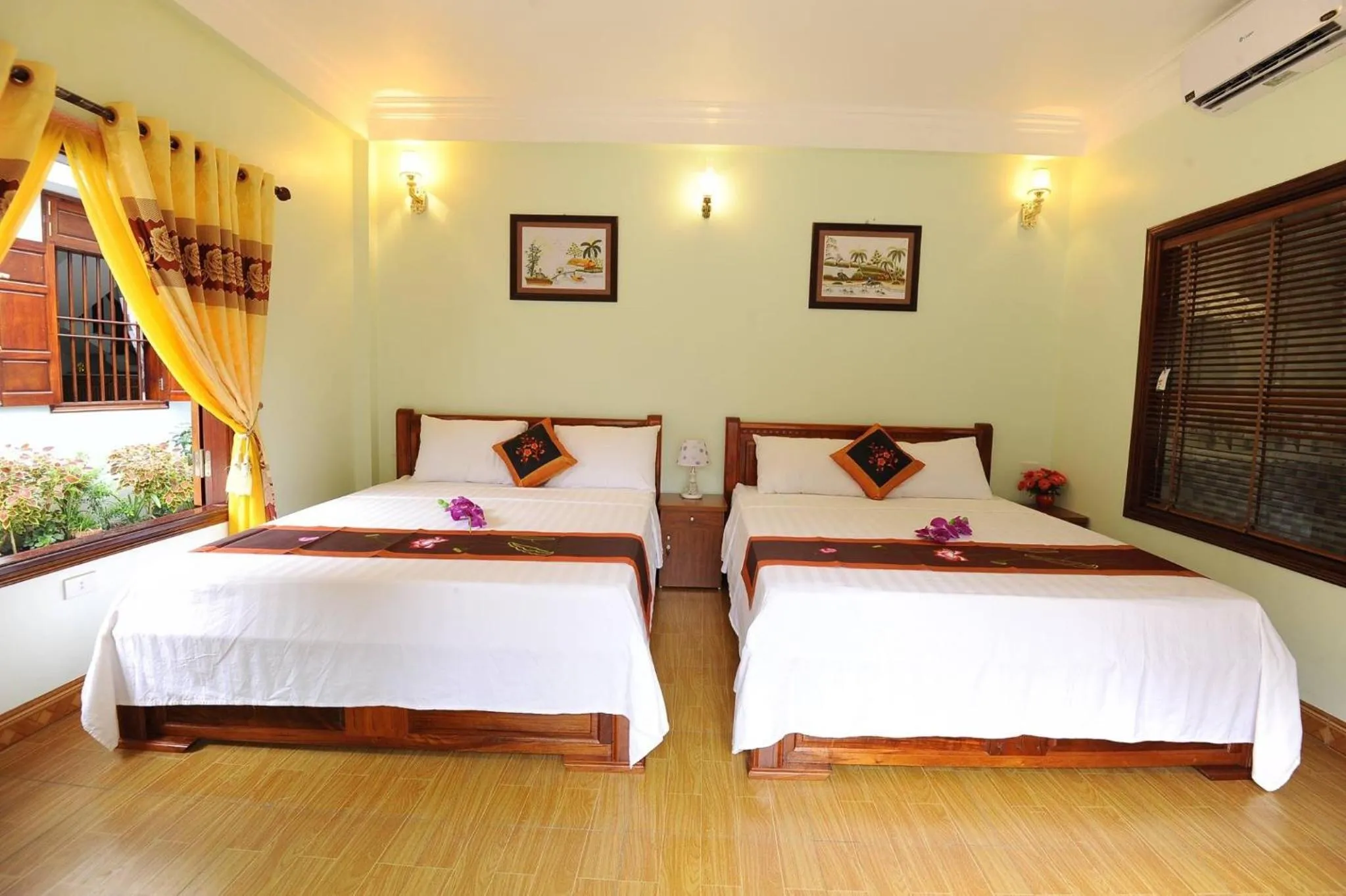 Bed in Tam Coc Tuan Minh Homestay