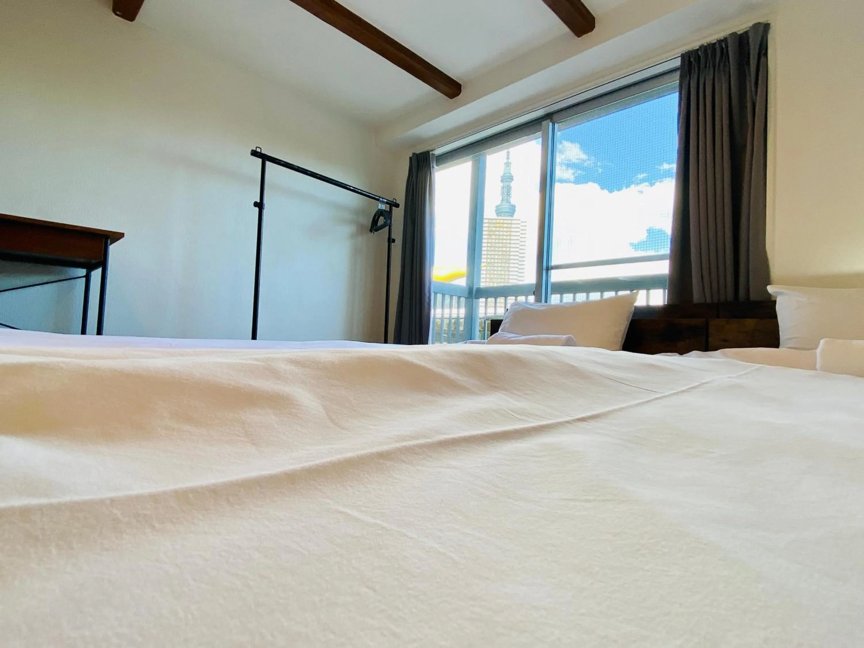 River view, Bed in Hostel Chapter Two Tokyo