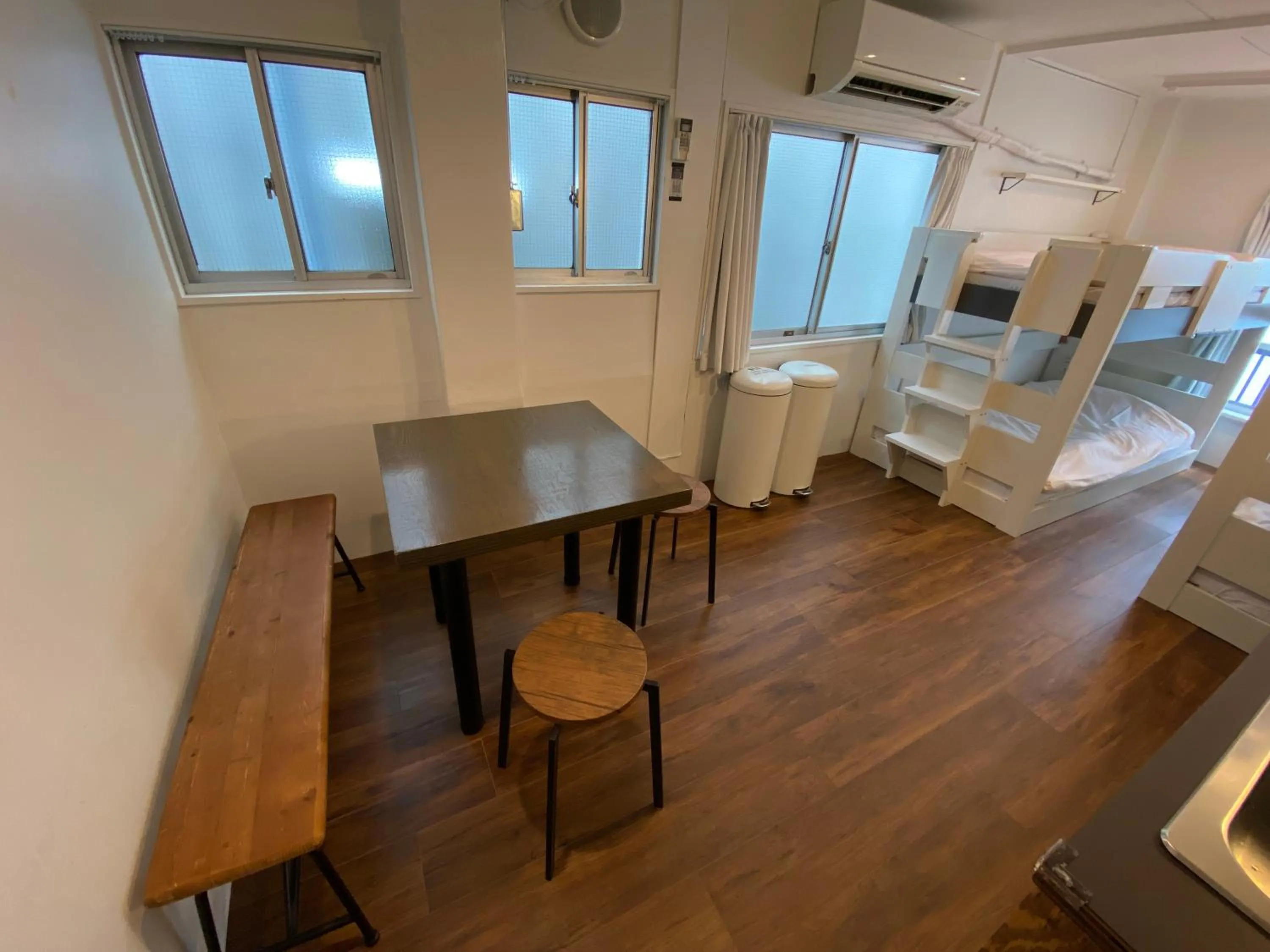 Dining area in Hostel Chapter Two Tokyo