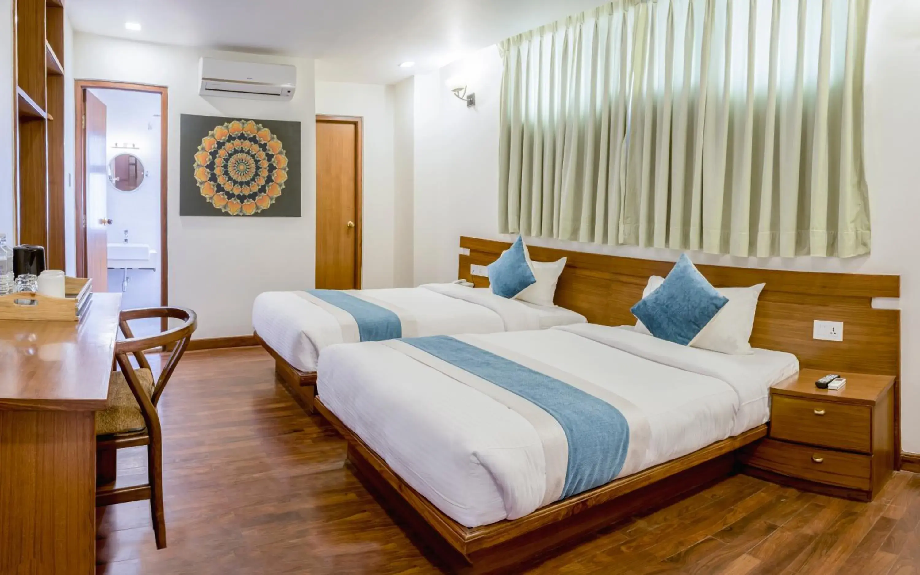Deluxe Twin Room - single occupancy in Timber House by Tara Group Deluxe Twin Room - single occupancy in Timber House by Tara Group