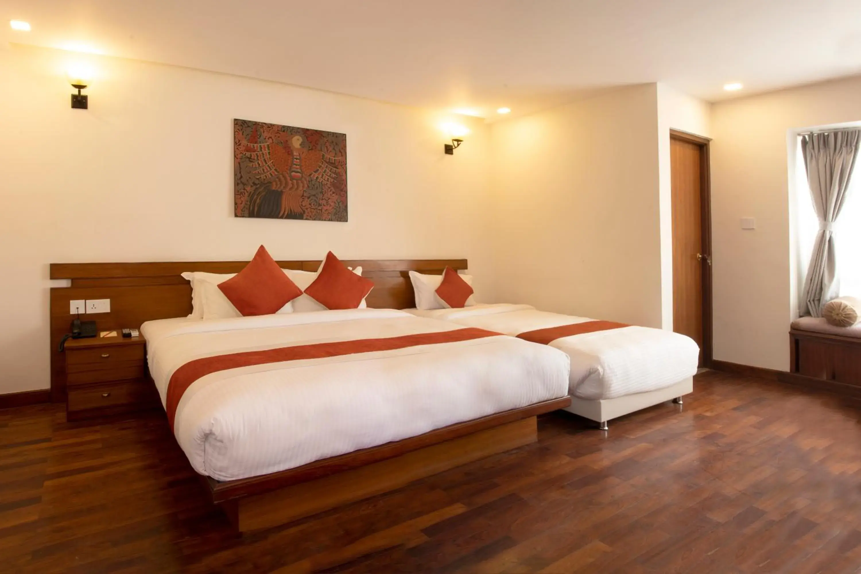 Deluxe Triple Room - single occupancy in Timber House by Tara Group Deluxe Triple Room - single occupancy in Timber House by Tara Group