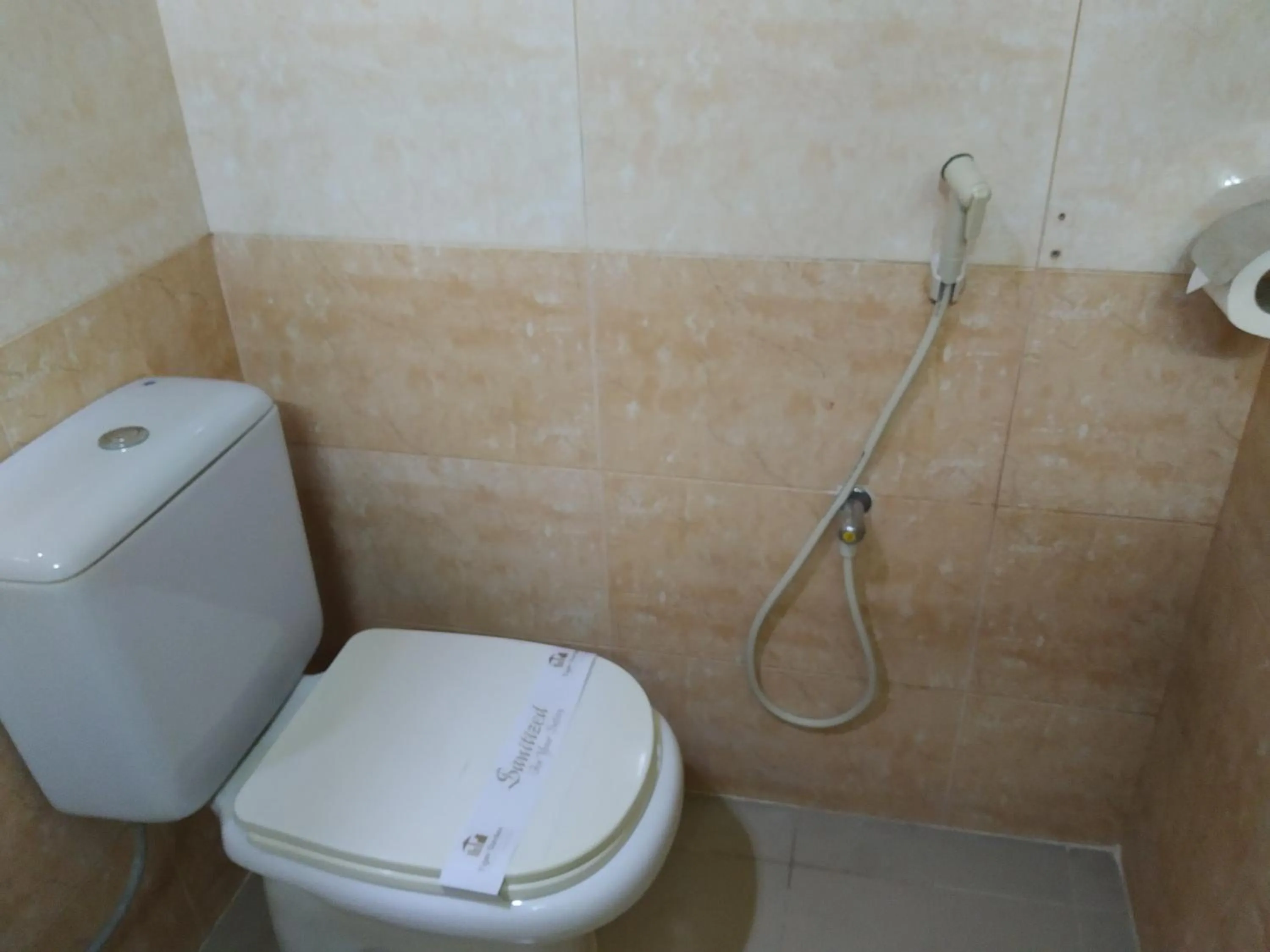 Shower in Tiger Garden Int Hotel