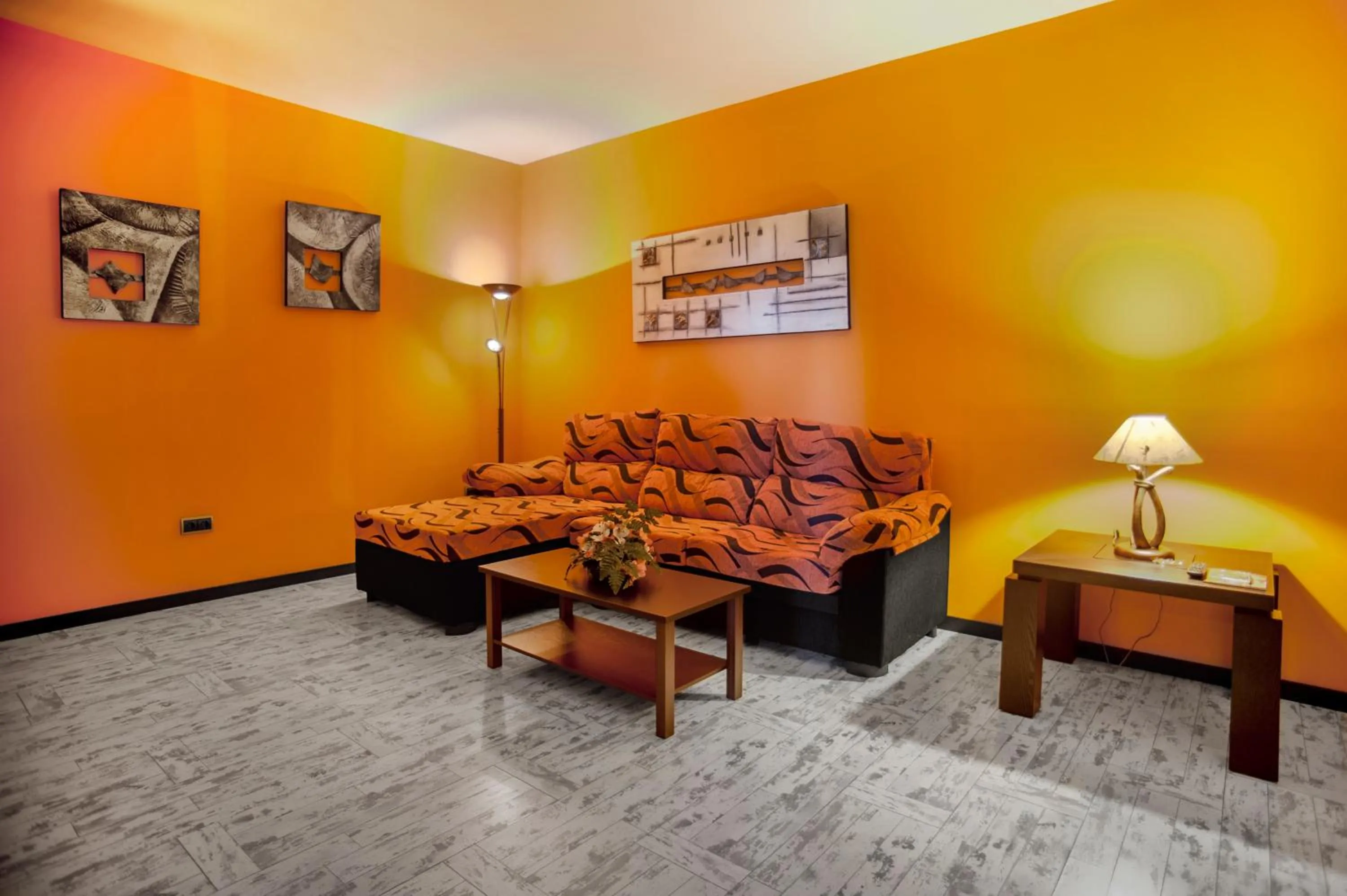 Living room in Hotel Moya