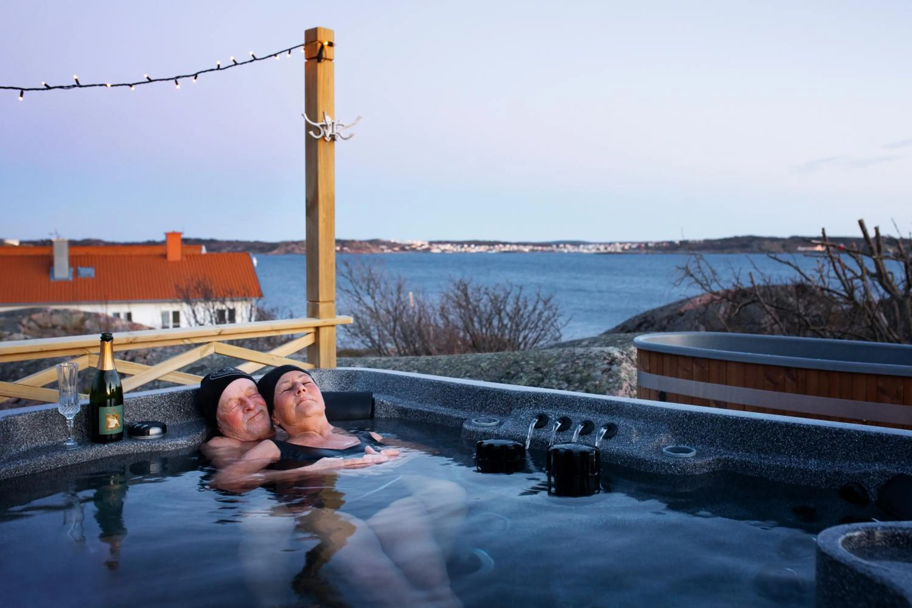 Hot Tub in Strandflickornas Havshotell Lysekil