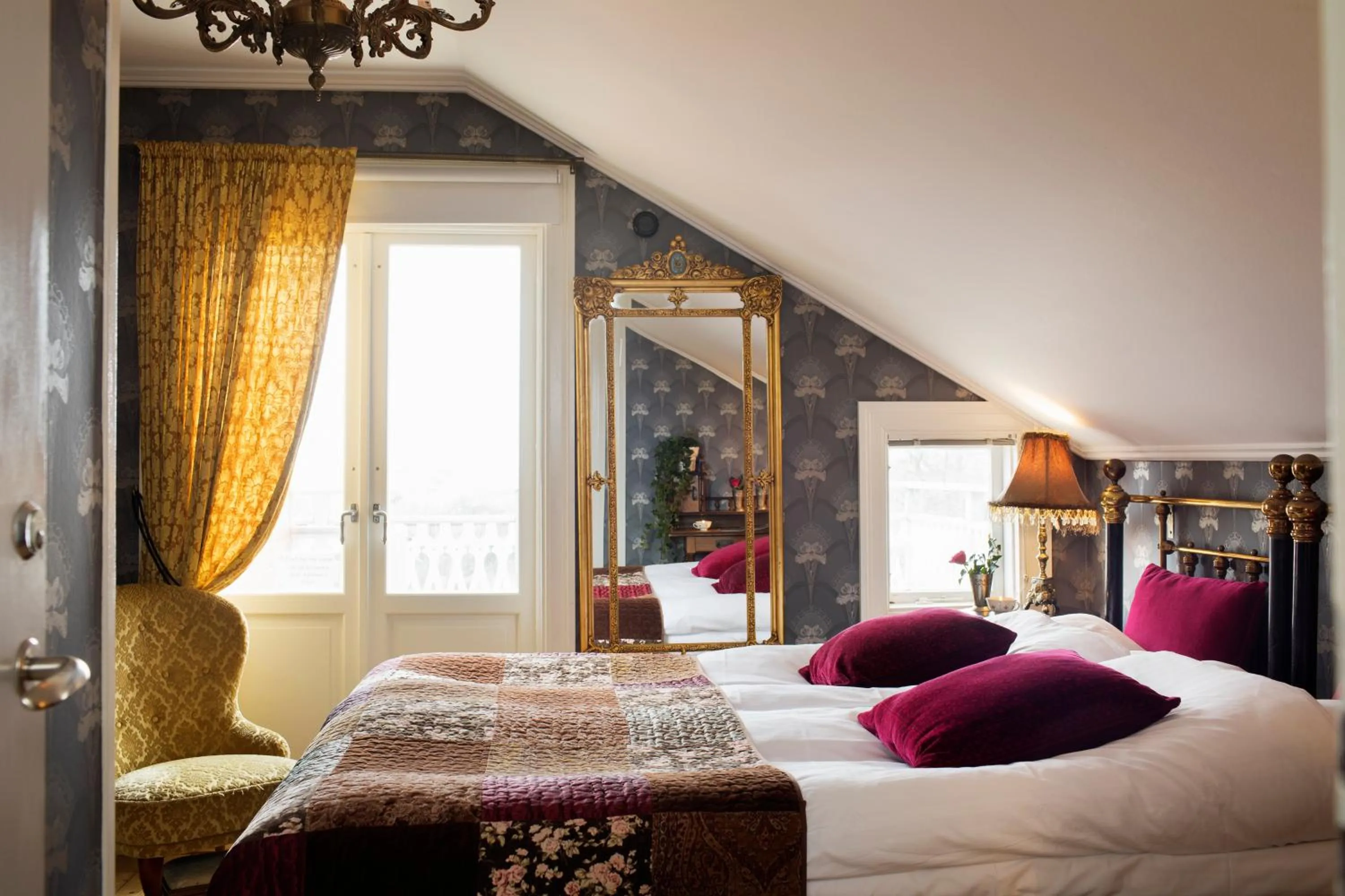 Bedroom, Bed in Strandflickornas Havshotell Lysekil