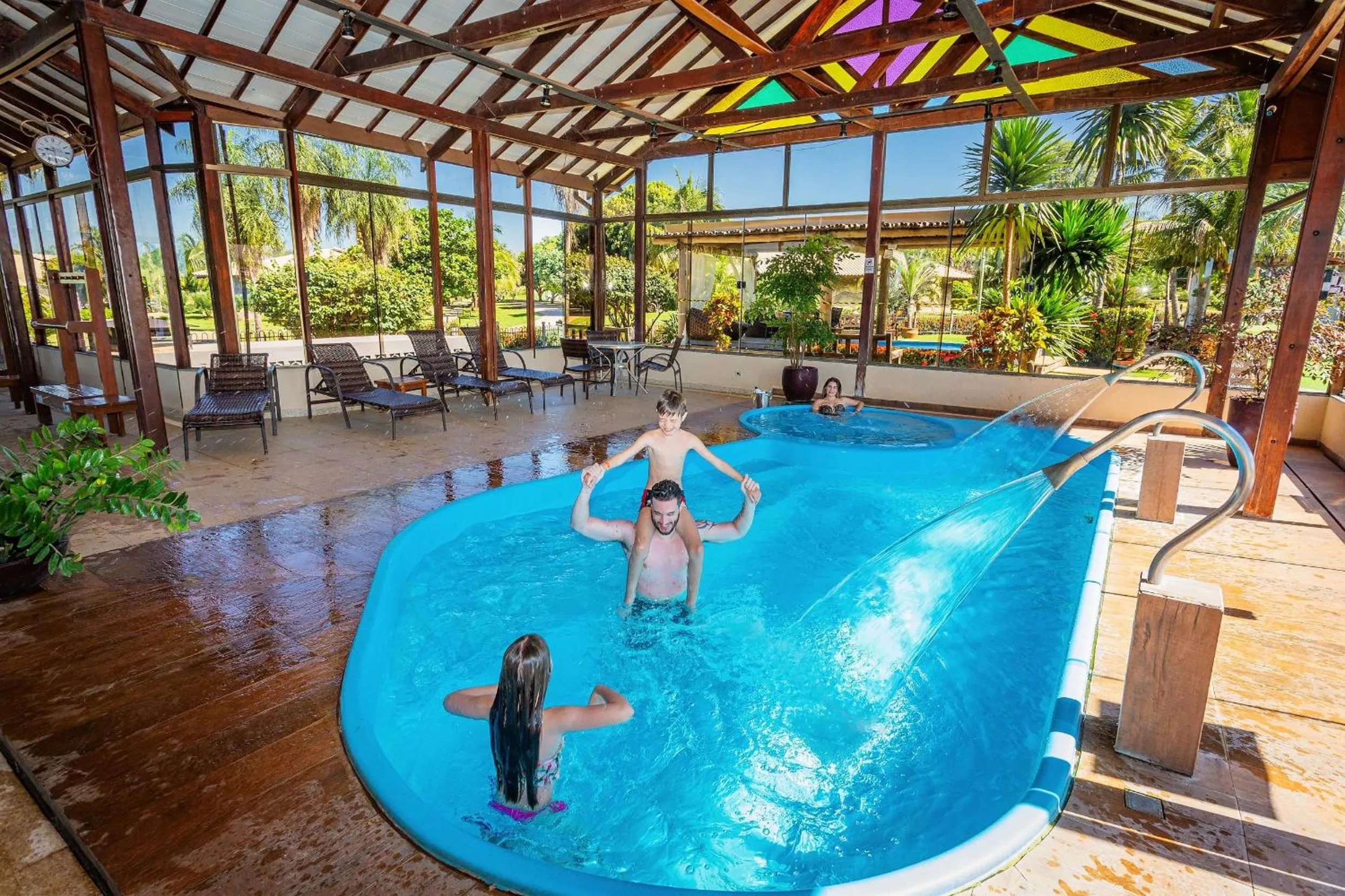 Swimming pool in Zagaia Eco Resort
