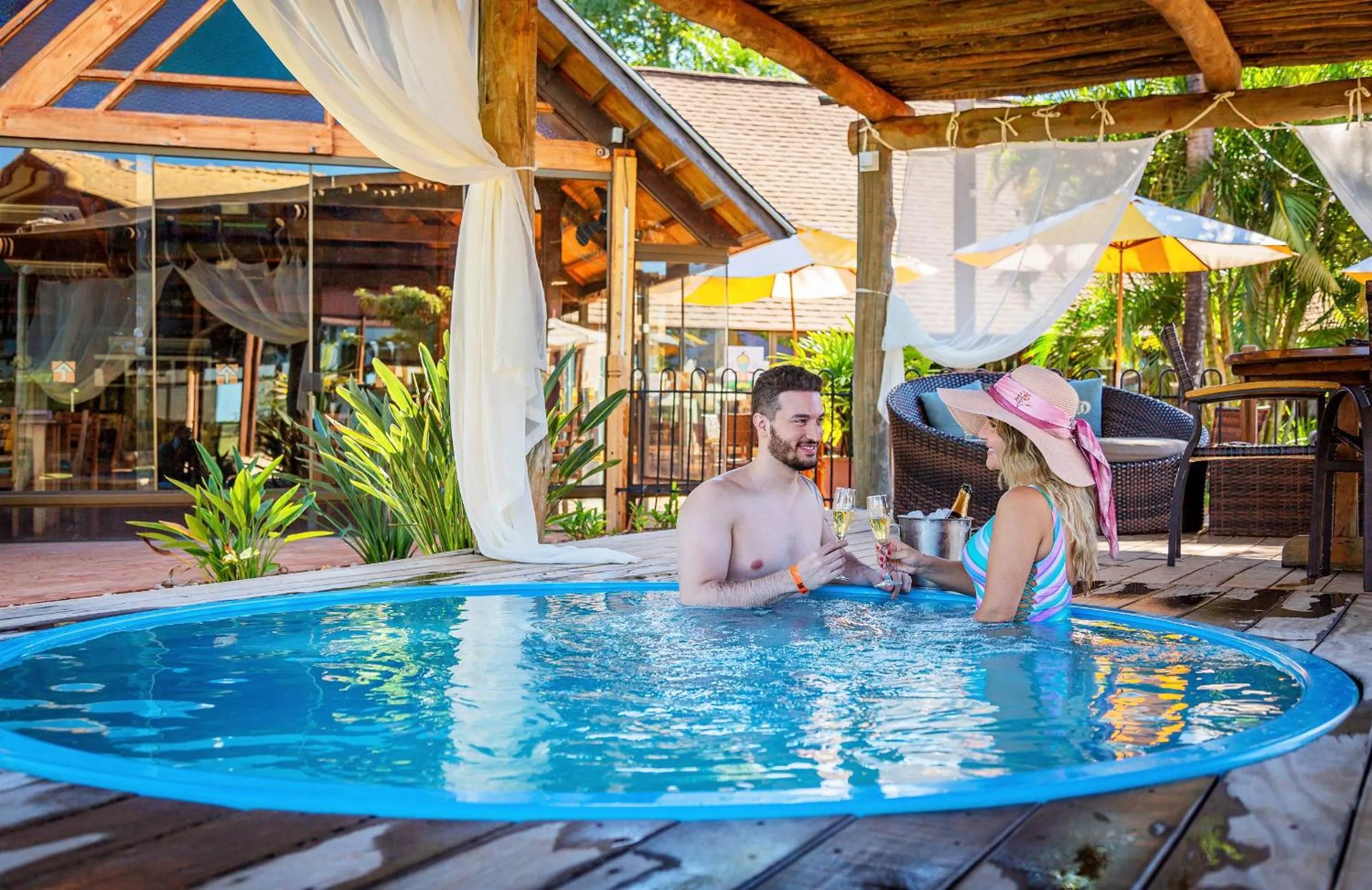 Swimming pool in Zagaia Eco Resort