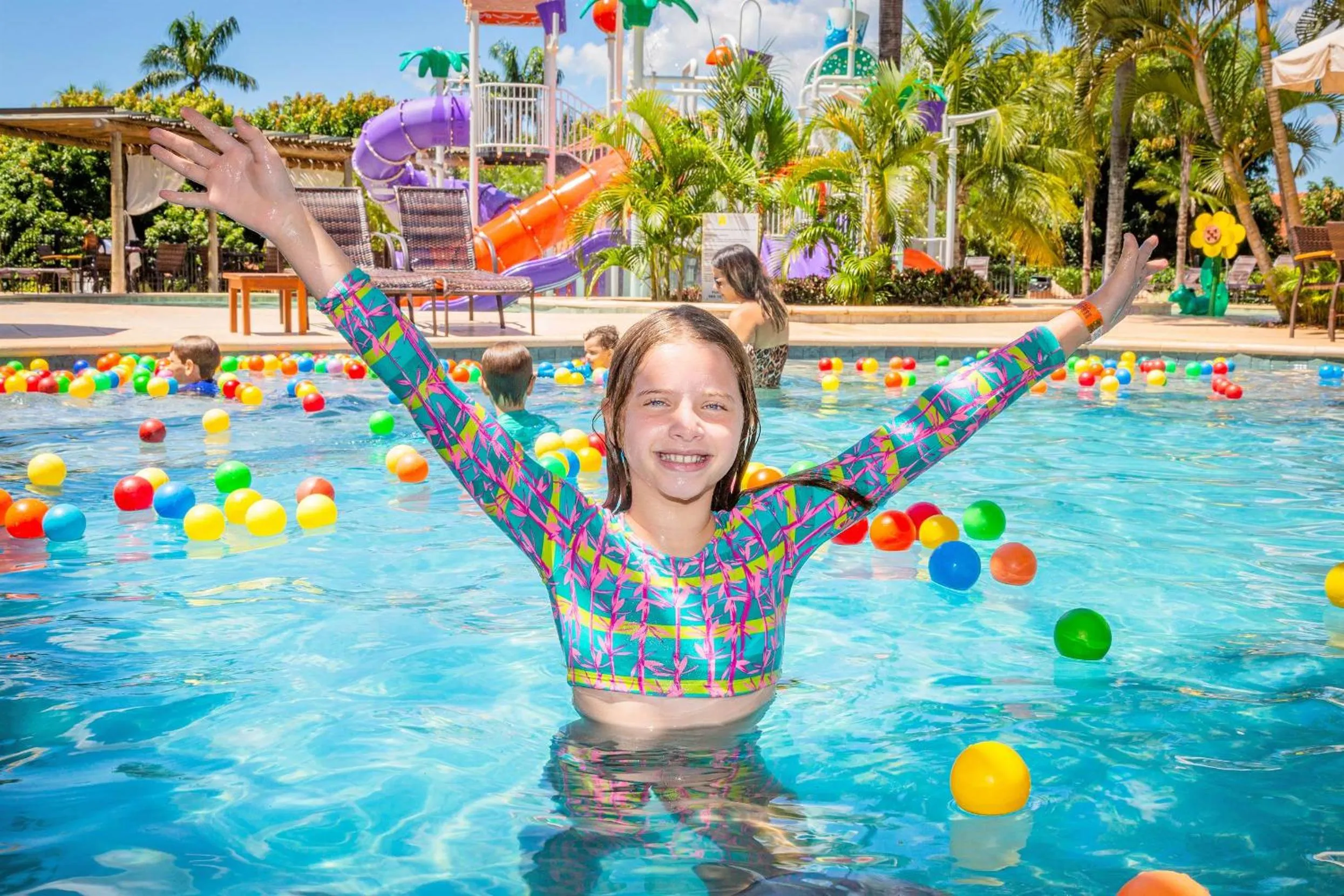 Swimming pool in Zagaia Eco Resort
