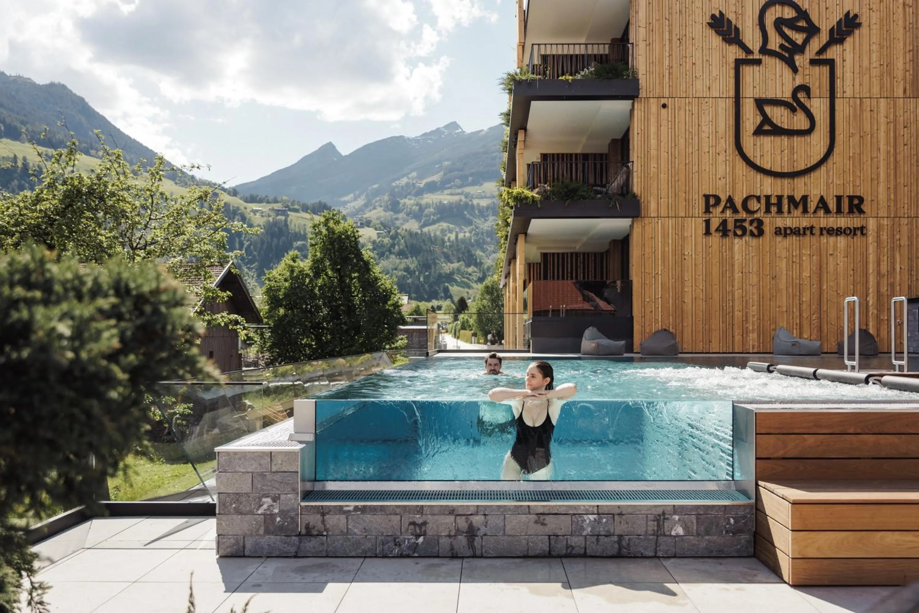 Swimming pool in PACHMAIR 1453 apart resort