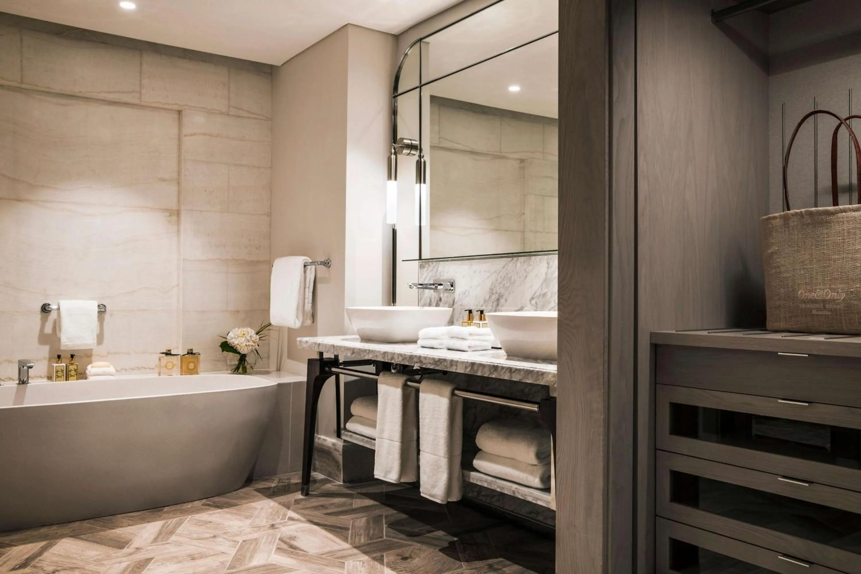 Bathroom in One&Only Le Saint Géran, Mauritius