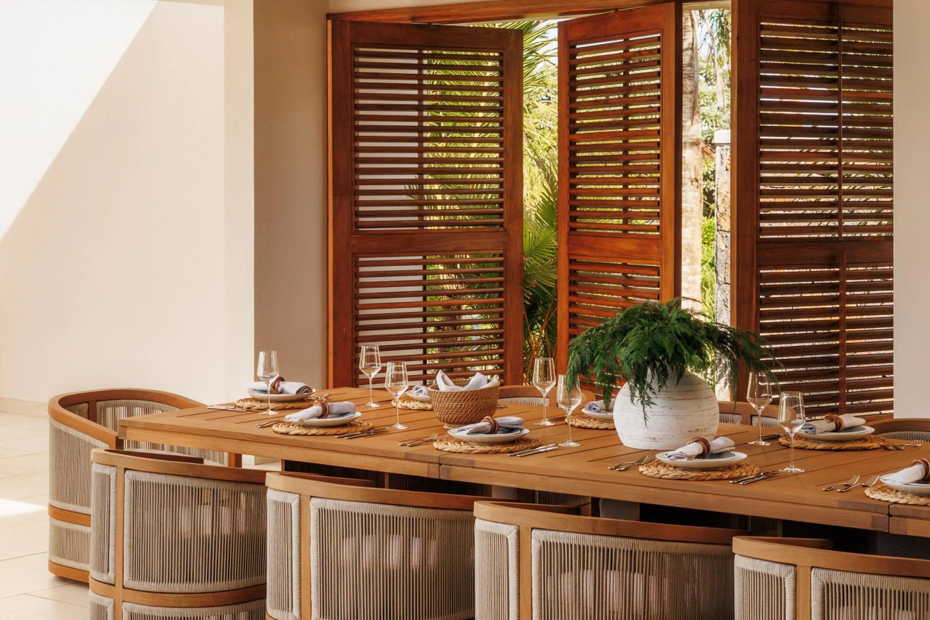 Seating area in One&Only Le Saint Géran, Mauritius