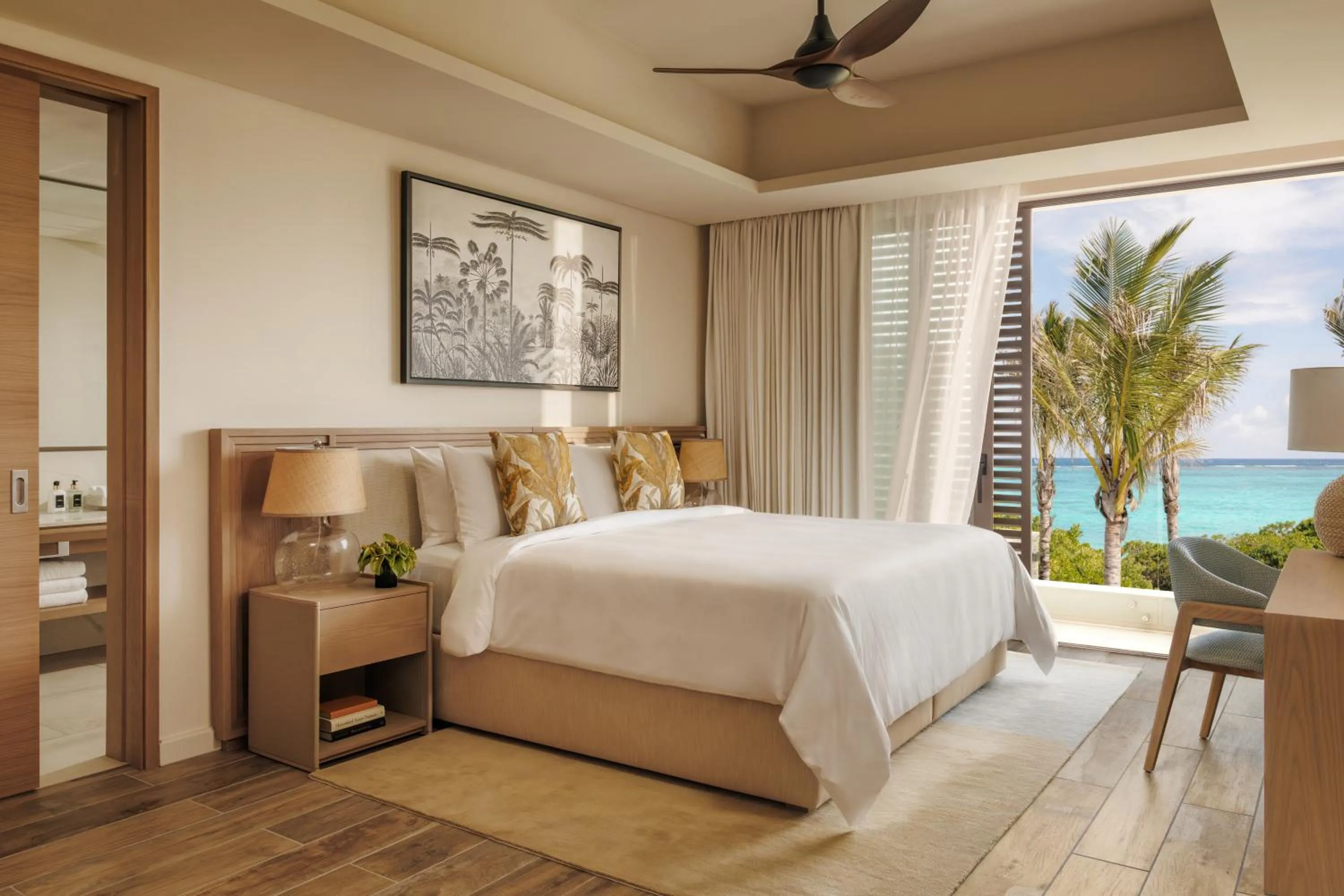 Bed in One&Only Le Saint Géran, Mauritius