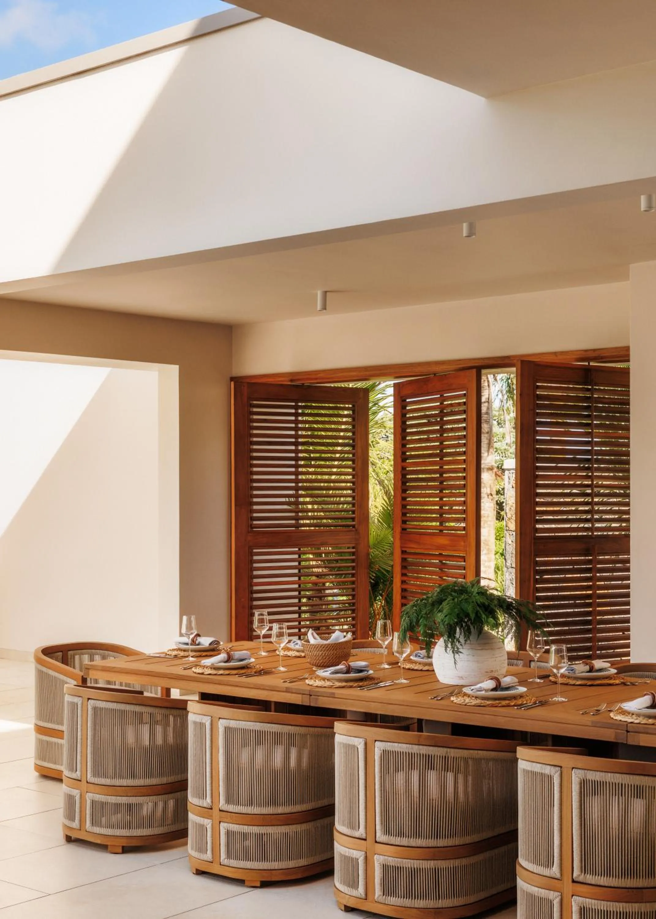 Seating area in One&Only Le Saint Géran, Mauritius