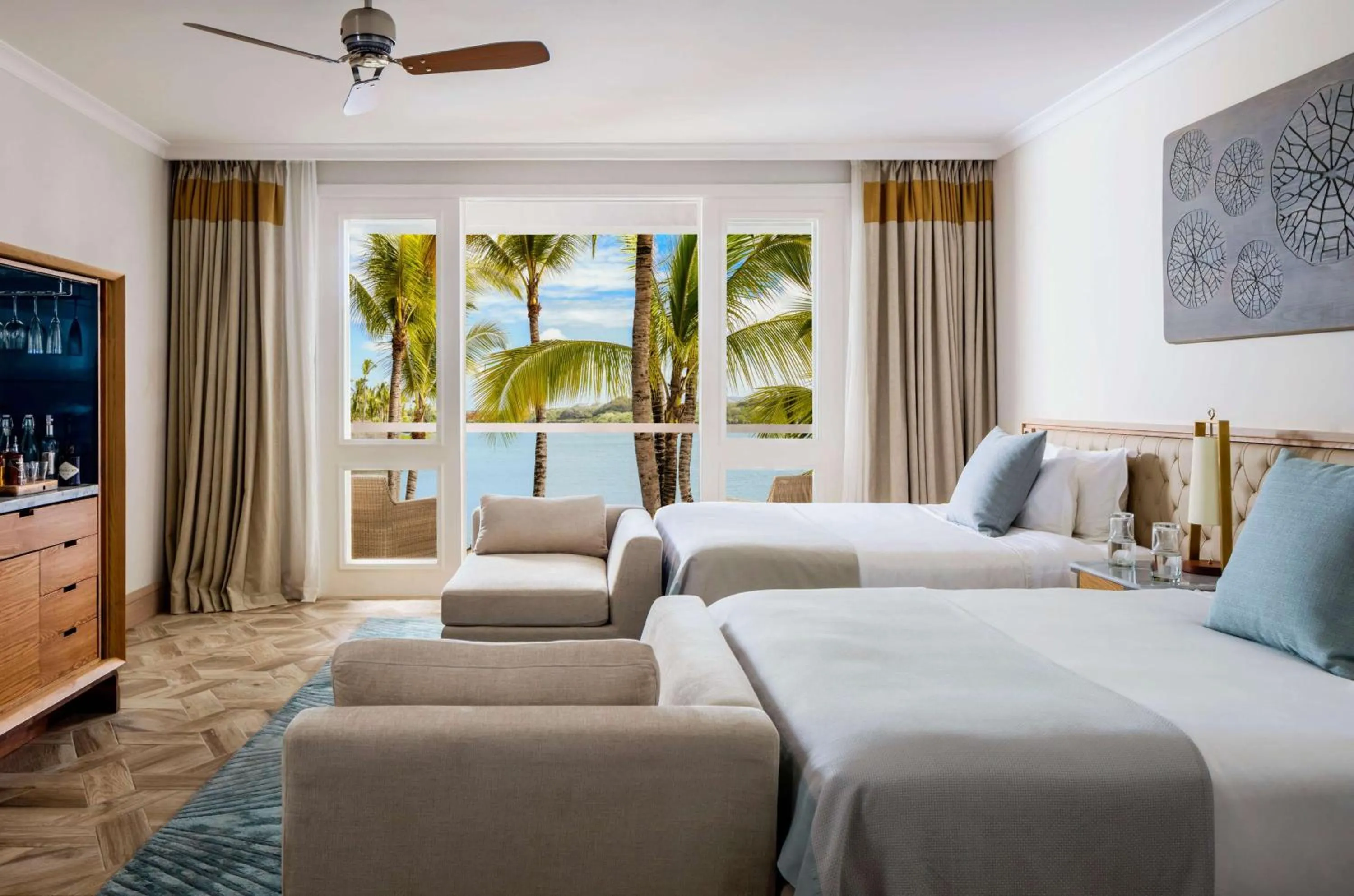 Bedroom, Bed in One&Only Le Saint Géran, Mauritius