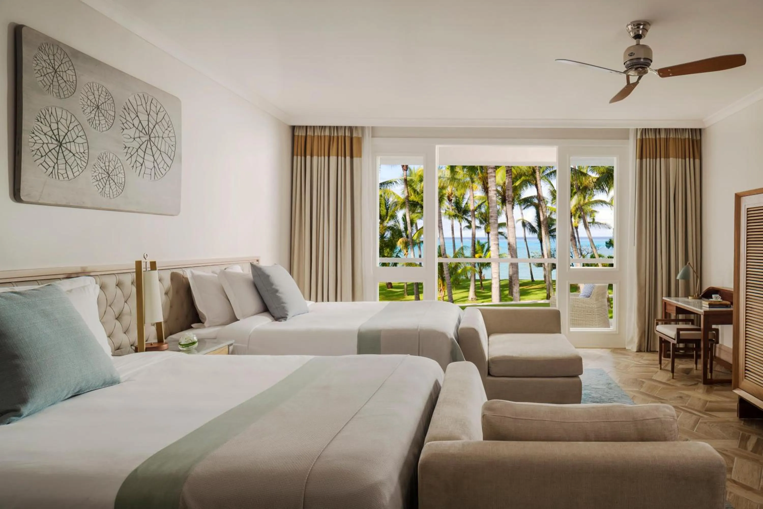 Bed in One&Only Le Saint Géran, Mauritius
