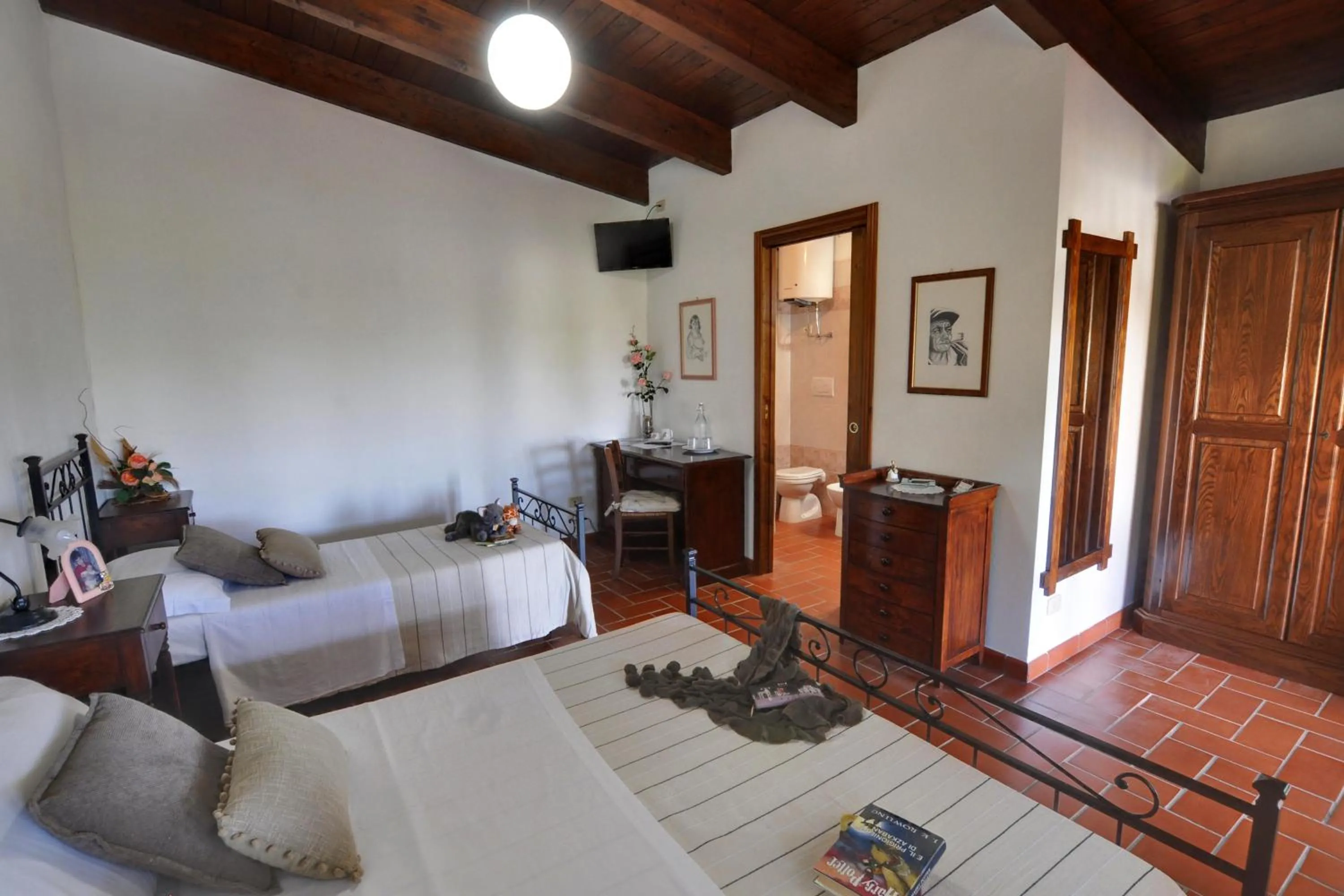 Bed in Agriturismo San Luigi