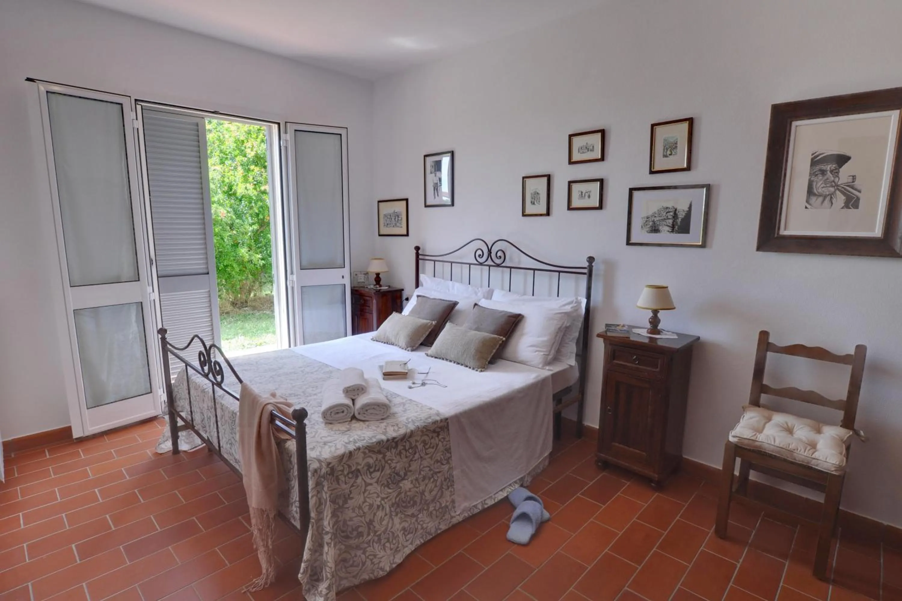 Bed in Agriturismo San Luigi
