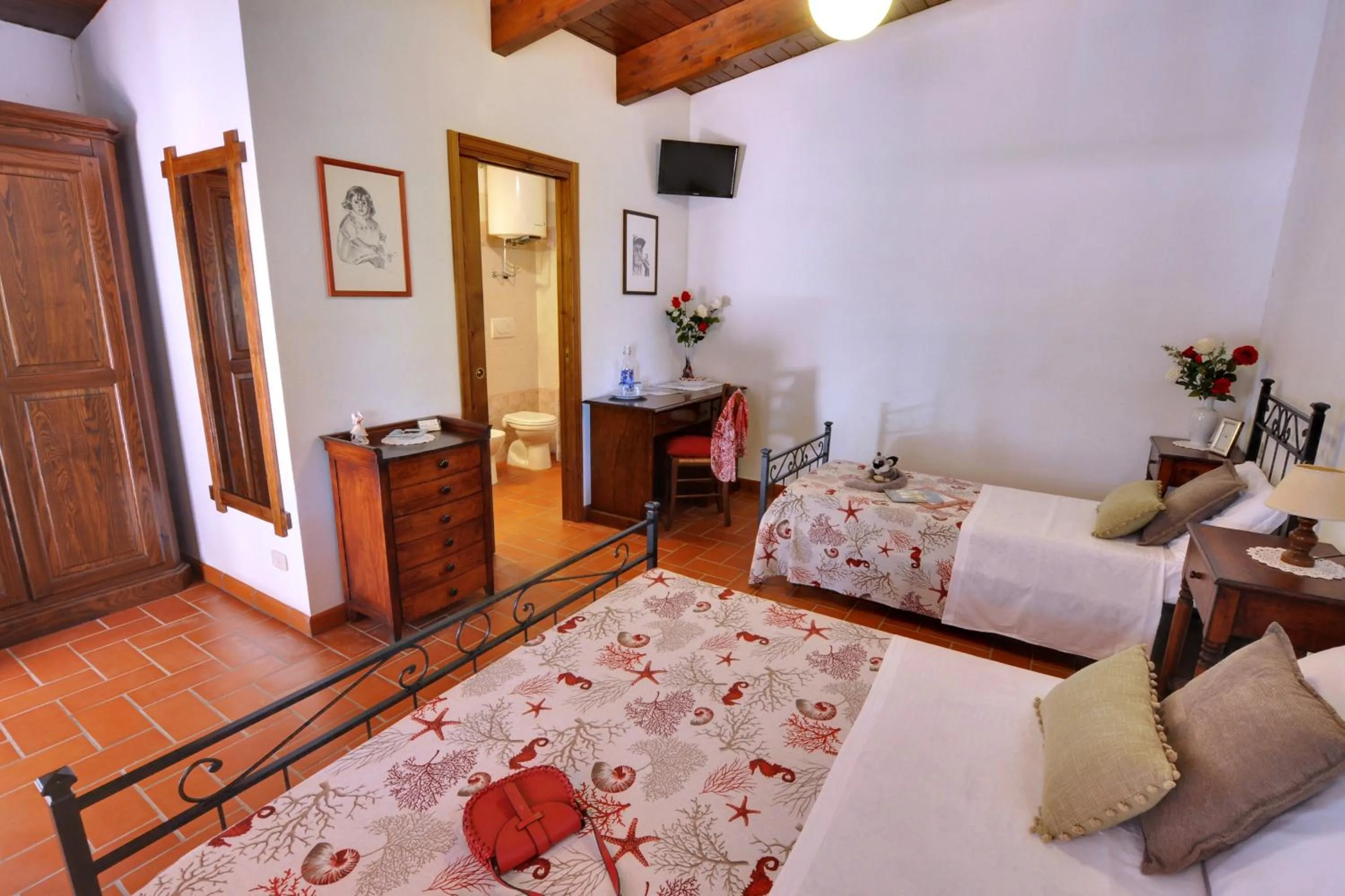 Property building, Bed in Agriturismo San Luigi