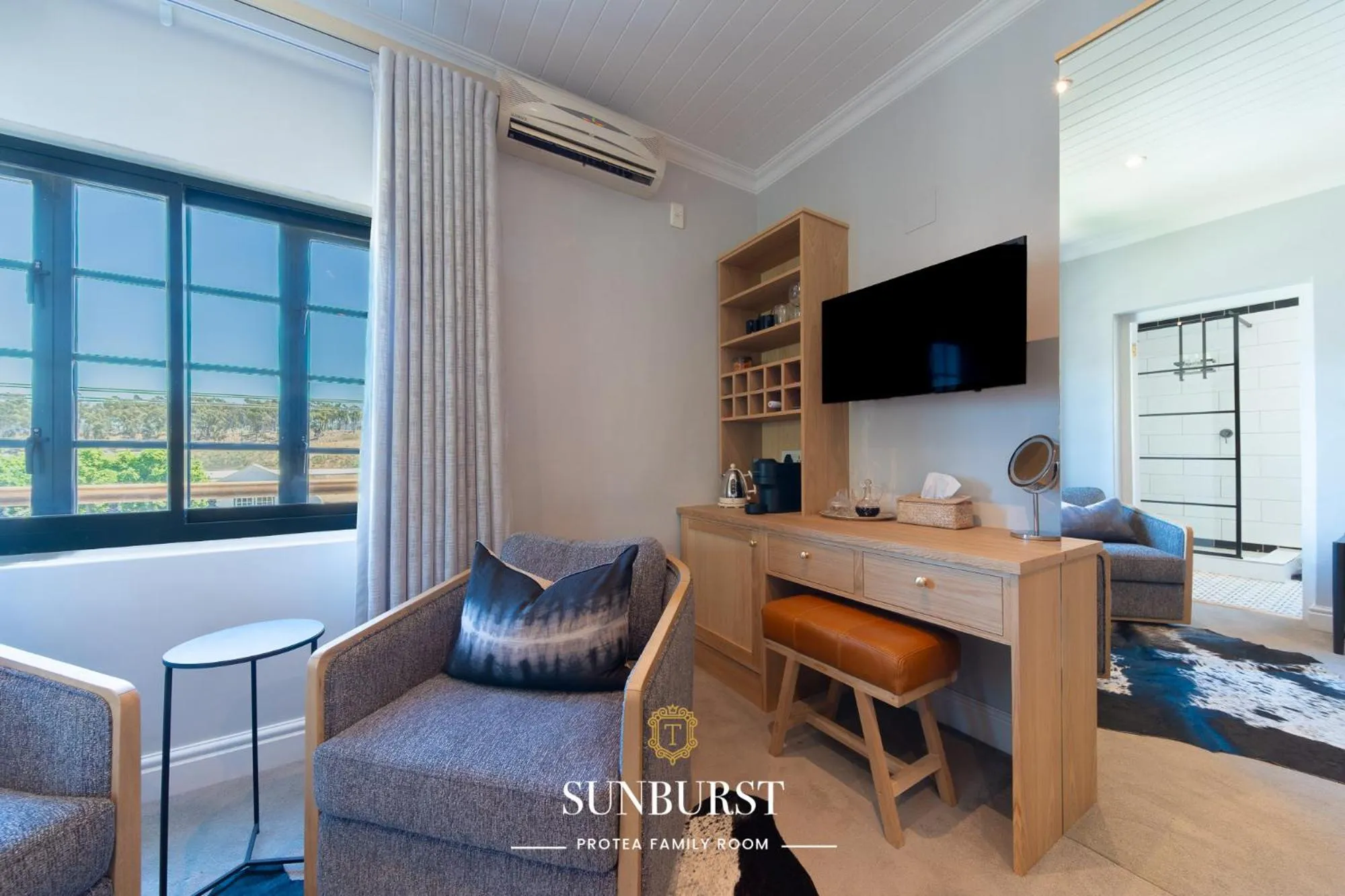 Seating area in Tulbagh Boutique Heritage Hotel