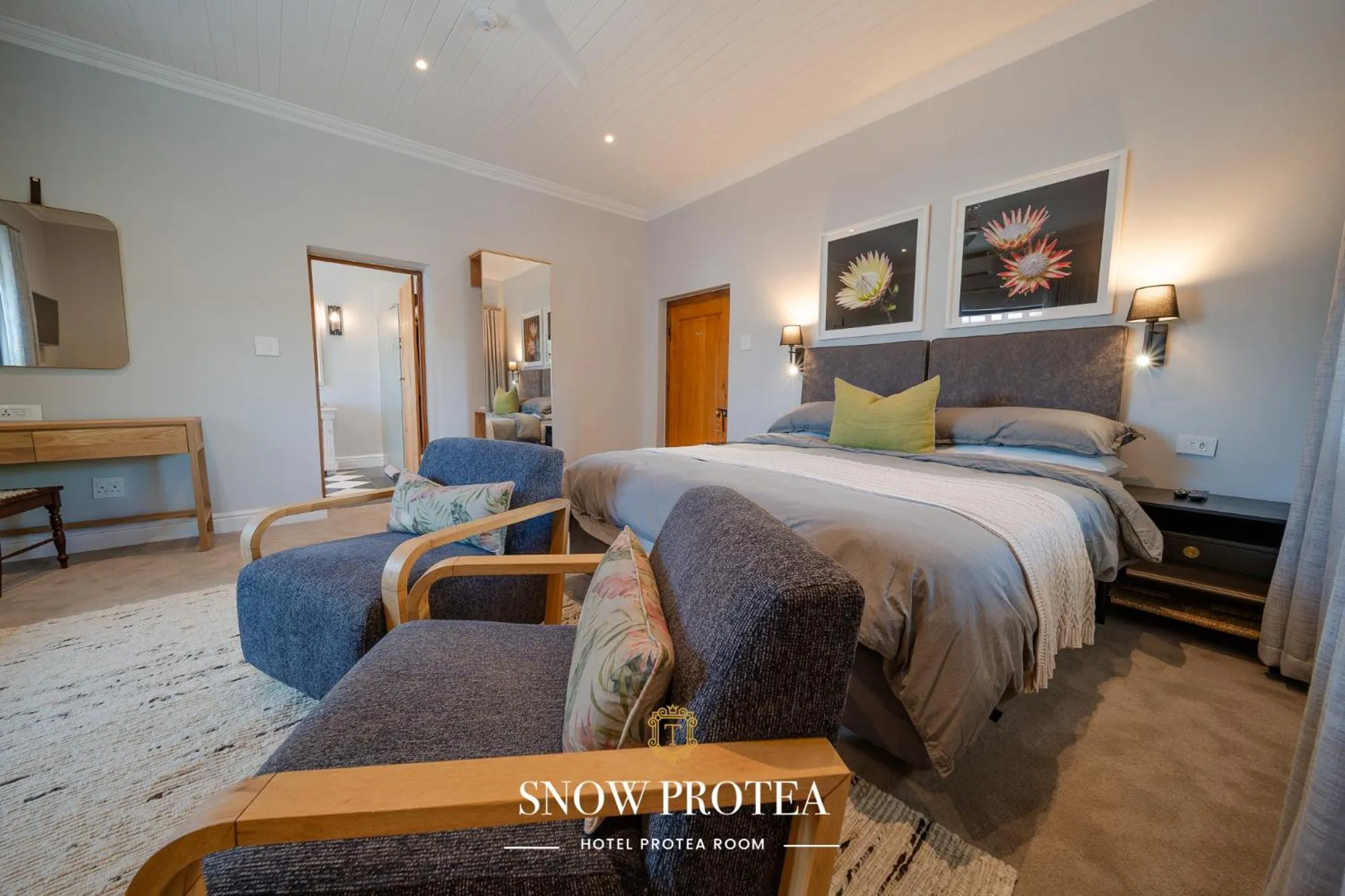 Bed in Tulbagh Boutique Heritage Hotel